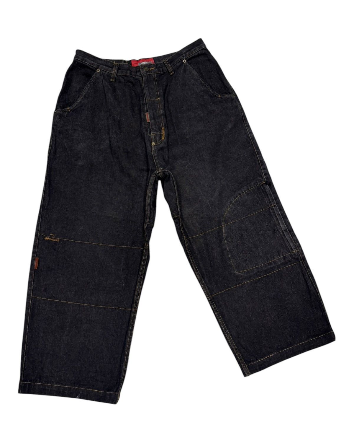 Hysteric Glamour OG🔥SKATER JEANS BAGGY WIDE LEG JEANS HUSH TRADERS ARTISAN Size US 32 / EU 48 - 3 Thumbnail