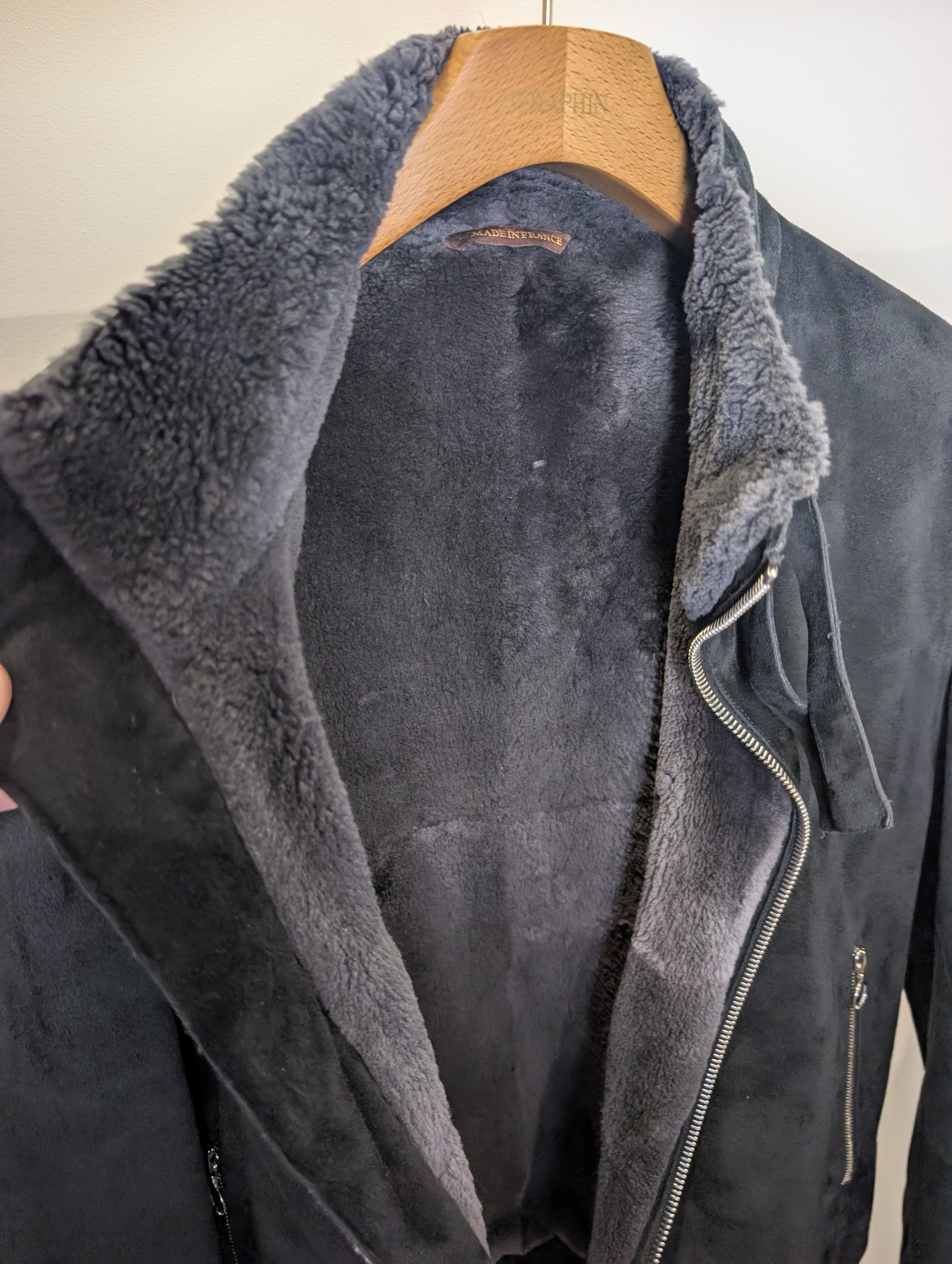 SERAPHIN Veste Séraphin Deer leather & Nutria Fur - Size 46 Size US S / EU 44-46 / 1 - 12 Thumbnail