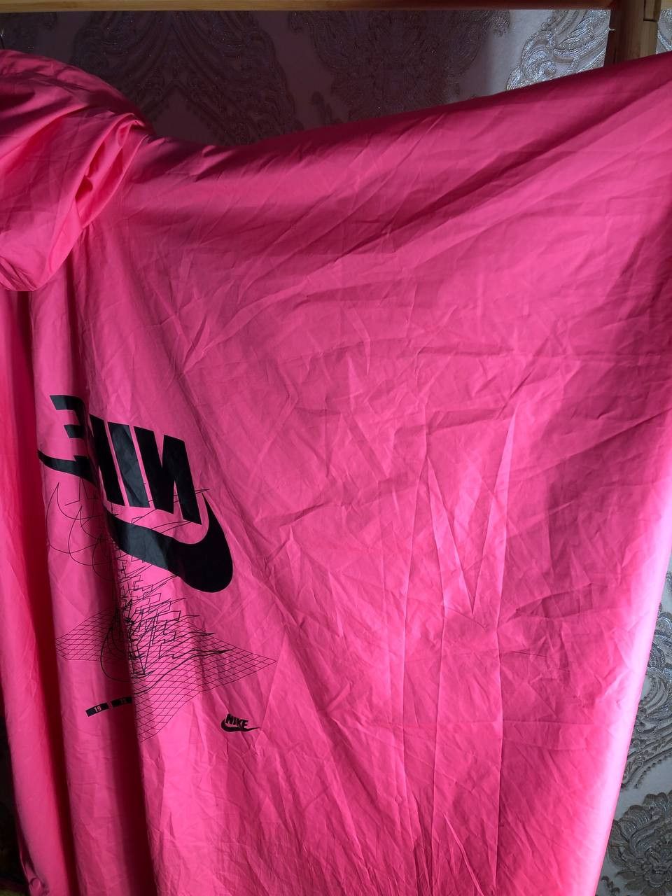 Nike Vintage Nike Sportswear Woven Poncho Rain Jacket Designer Size L / US 10 / IT 46 - 13 Thumbnail