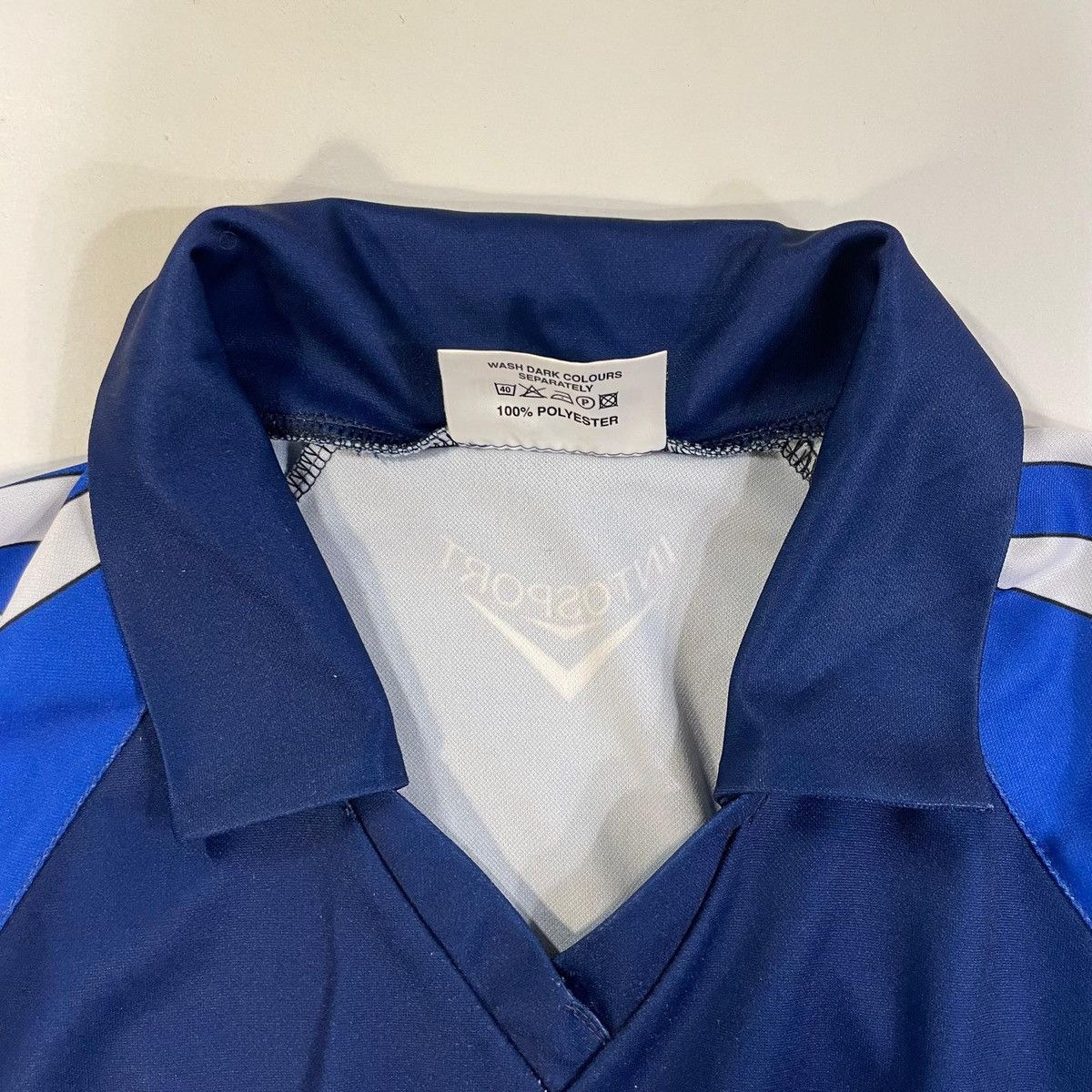 Other Blue and white rathairne 90s y2k vintage GAA jersey rugby Size US L / EU 52-54 / 3 - 9 Thumbnail
