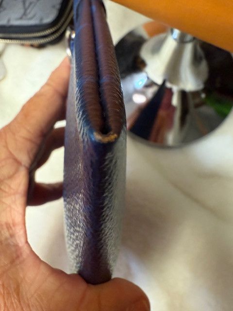 Louis Vuitton Louis Vuitton Pochette Discovery PM Cobalt800 Blue Taiga Size ONE SIZE - 4 Thumbnail