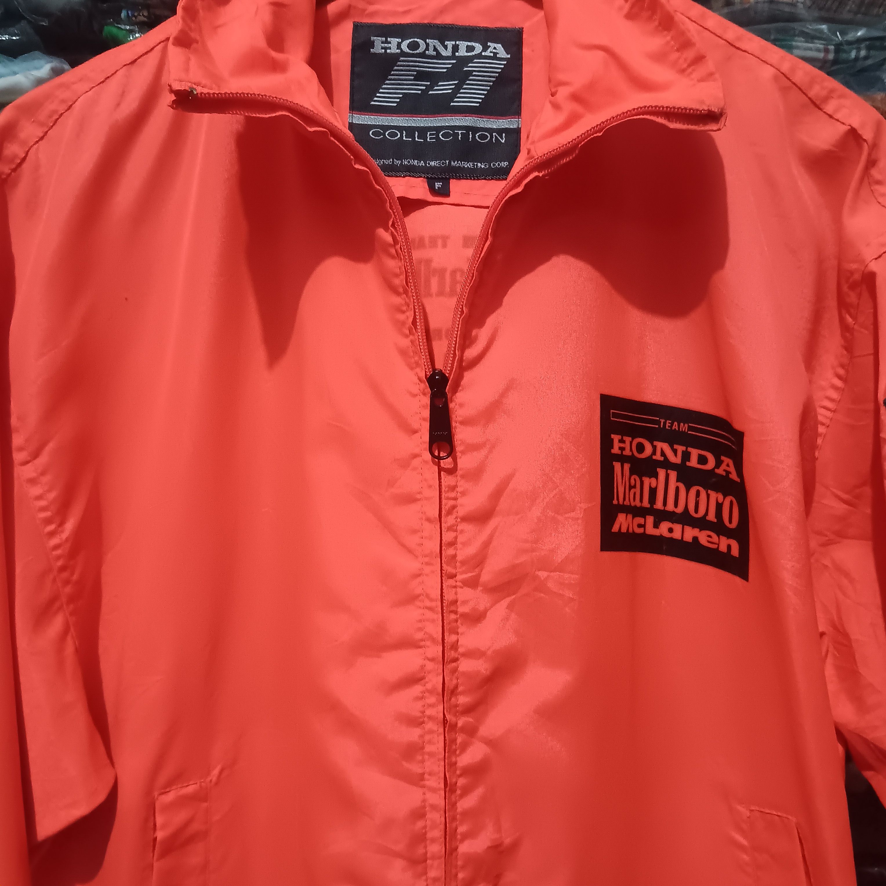 Formula 1 × Vintage Vintage Honda F1 racing team AYRTON SENNA jacket Size US L / EU 52-54 / 3 - 4 Thumbnail