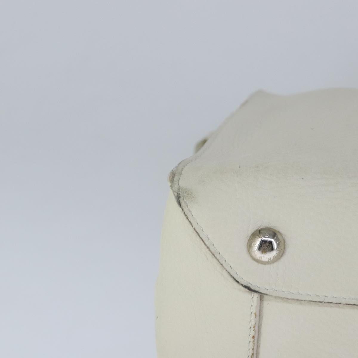 Louis Vuitton LOUIS VUITTON Naxos Cabas Hand Bag Leather White M95887 Size ONE SIZE - 9 Thumbnail
