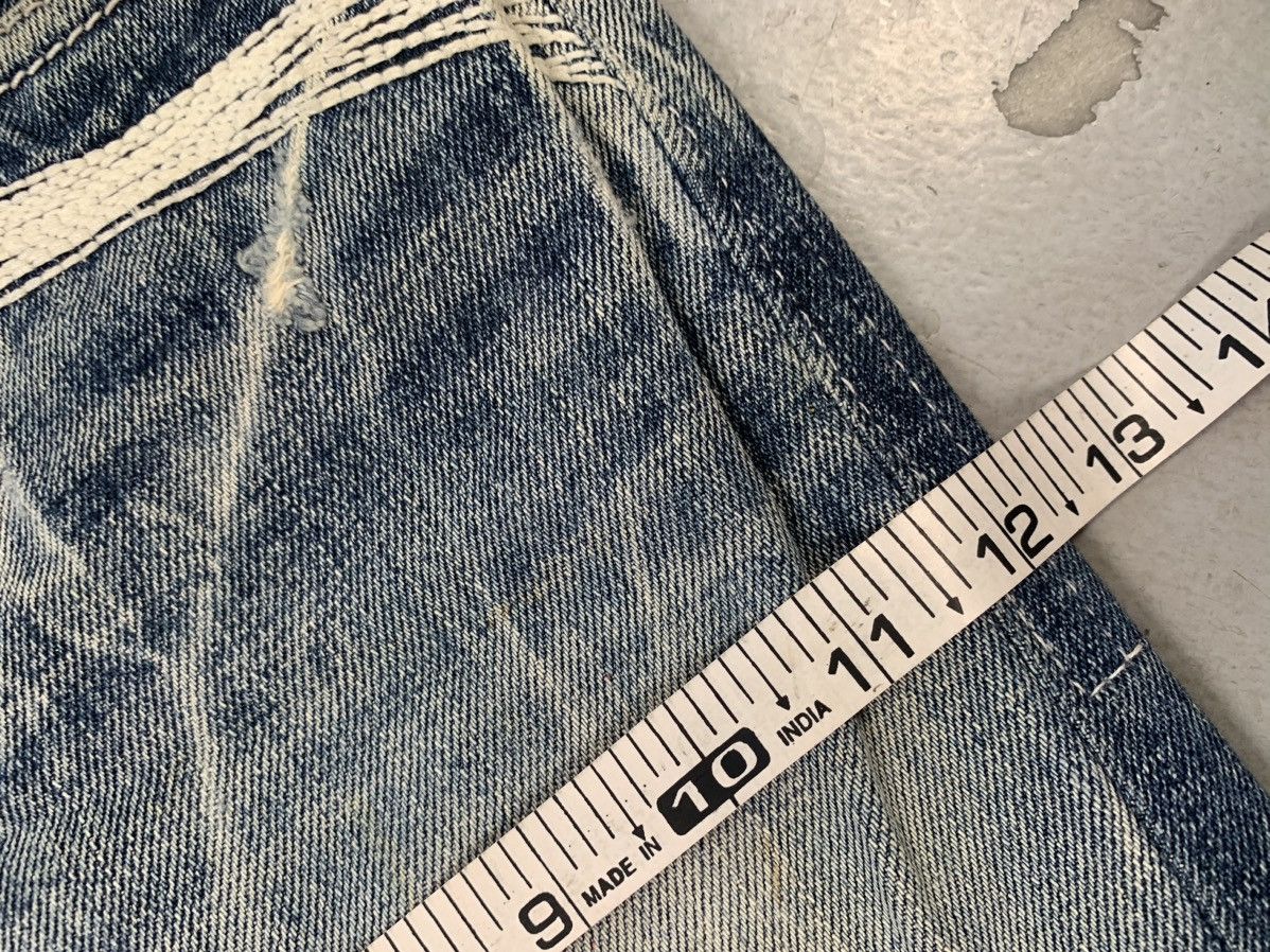 Japanese Brand Vintage Evisu inspired emboridered denim Size US 32 / EU 48 - 10 Thumbnail