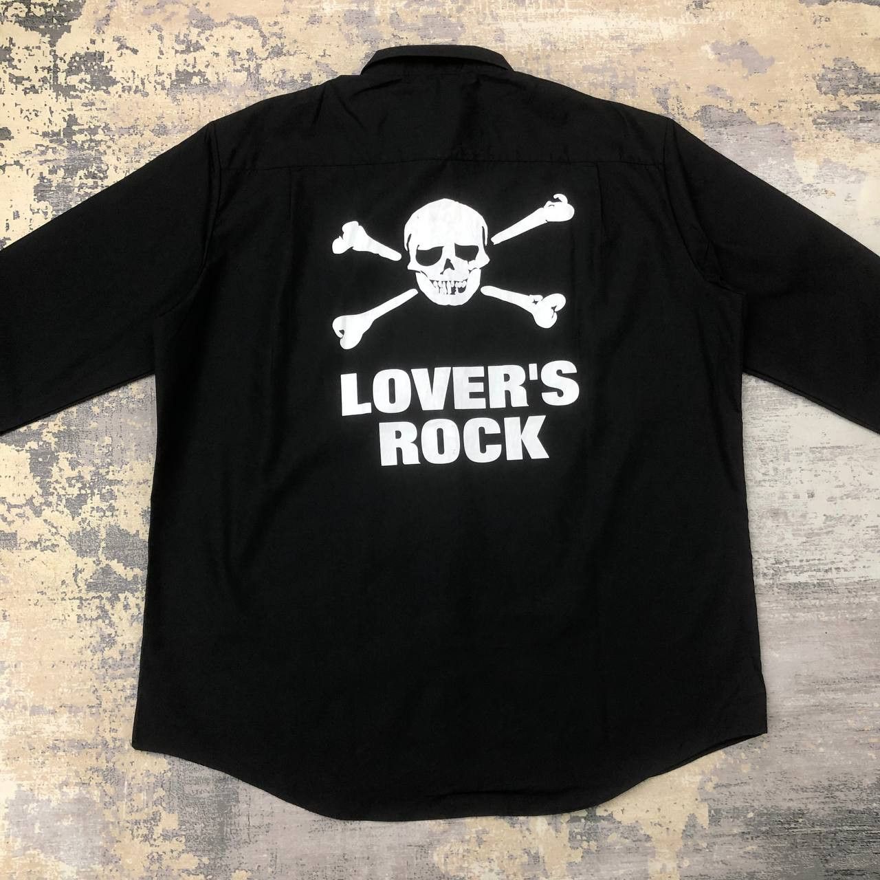 Japanese Brand T25 SUPER LOVER X LOVER'S ROCK SKULL PUNK SHIRTS Size US XL / EU 56 / 4 - 1 Thumbnail