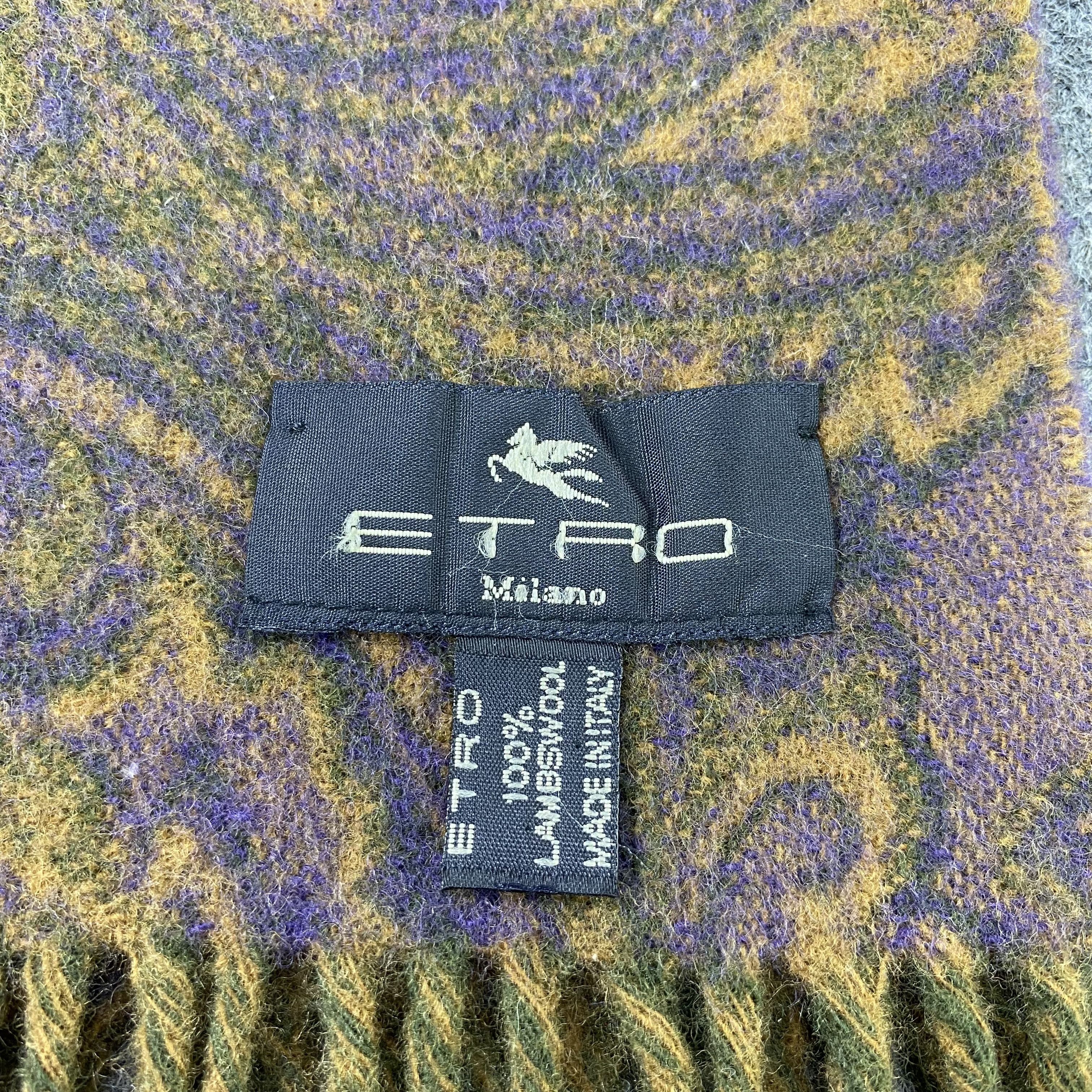 Etro Etro Wool Scarf / Muffler / Neckwear-T1522 Size ONE SIZE - 5 Thumbnail