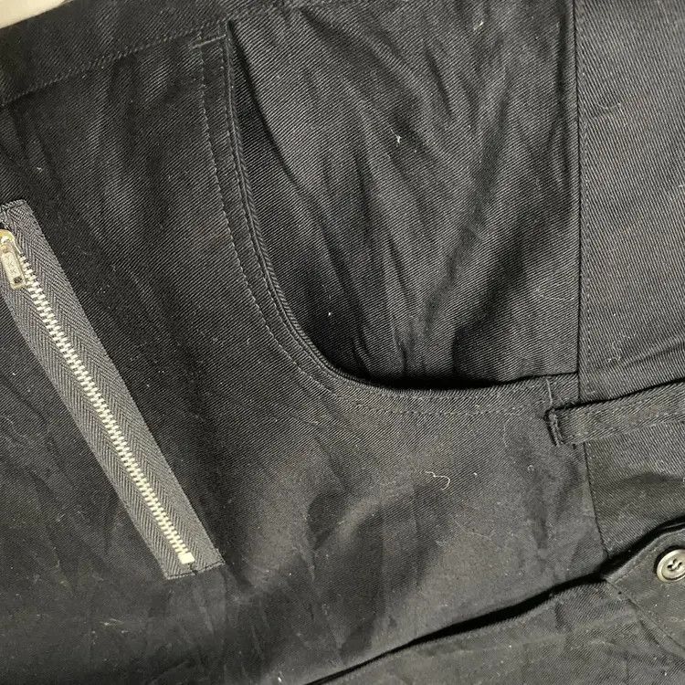 Japanese Brand KK apparel multi zipper cotton pant inspire Size US 31 - 3 Thumbnail
