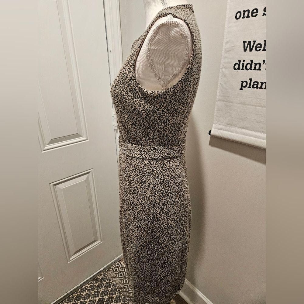 Calvin Klein Calvin Klein Sleeveless Animal Print Dress with Belt #271 Size S / US 4 / IT 40 - 2 Thumbnail