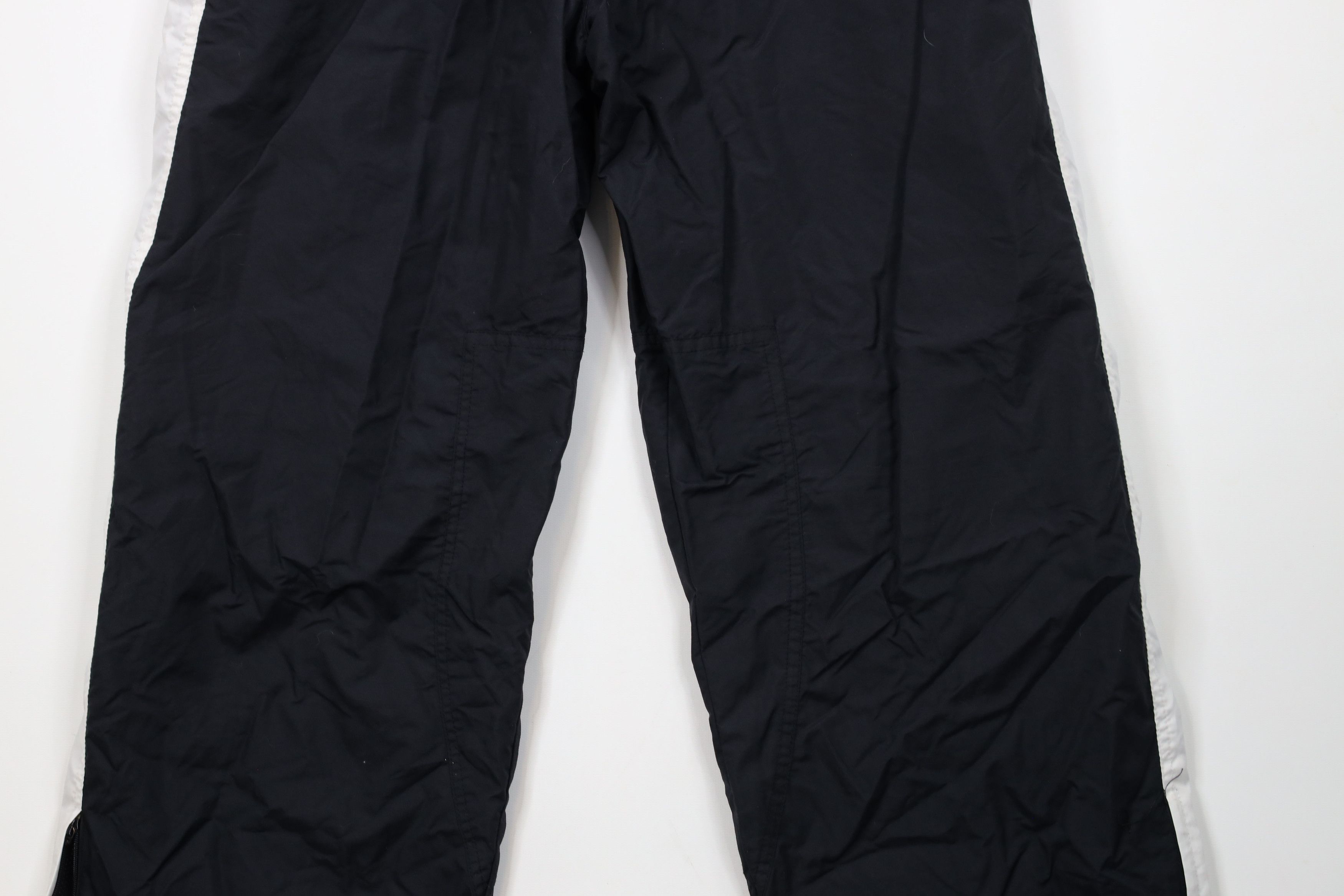 Nike × Vintage Vintage 90s Y2K Nike Scott Mini Swoosh Lined Wide Leg Pants Size US 32 / EU 48 - 13 Thumbnail