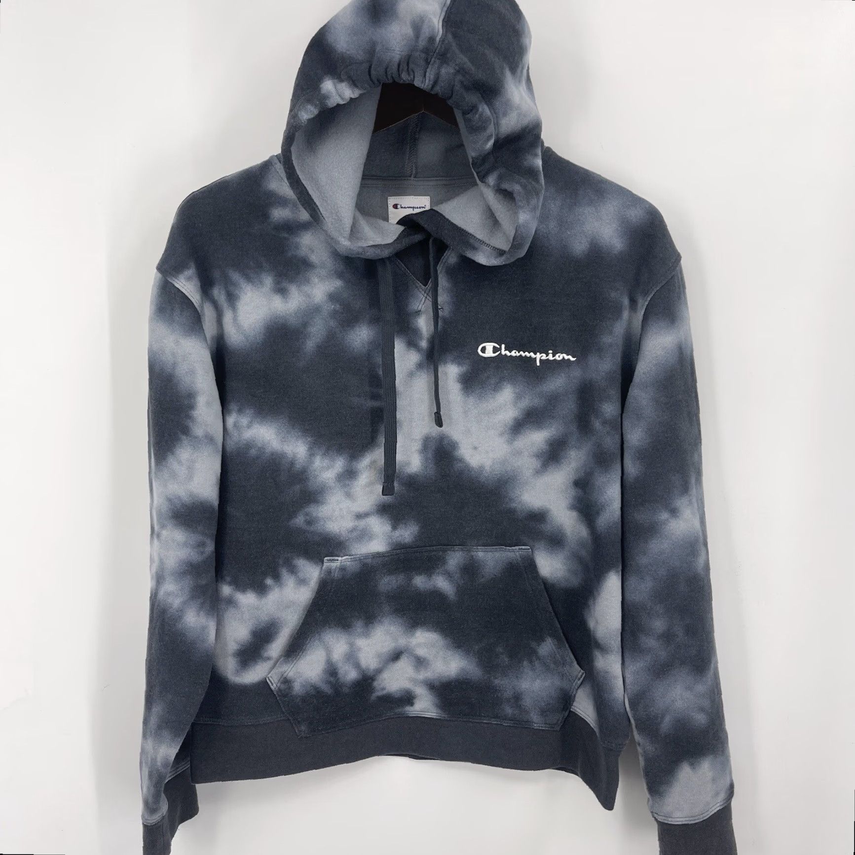 Champion Champion Hoodie Pullover Womens Medium Blue Fleece Activewear Long Sleeve Logo Classic Size M / US 6-8 / IT 42-44 - 5 Thumbnail