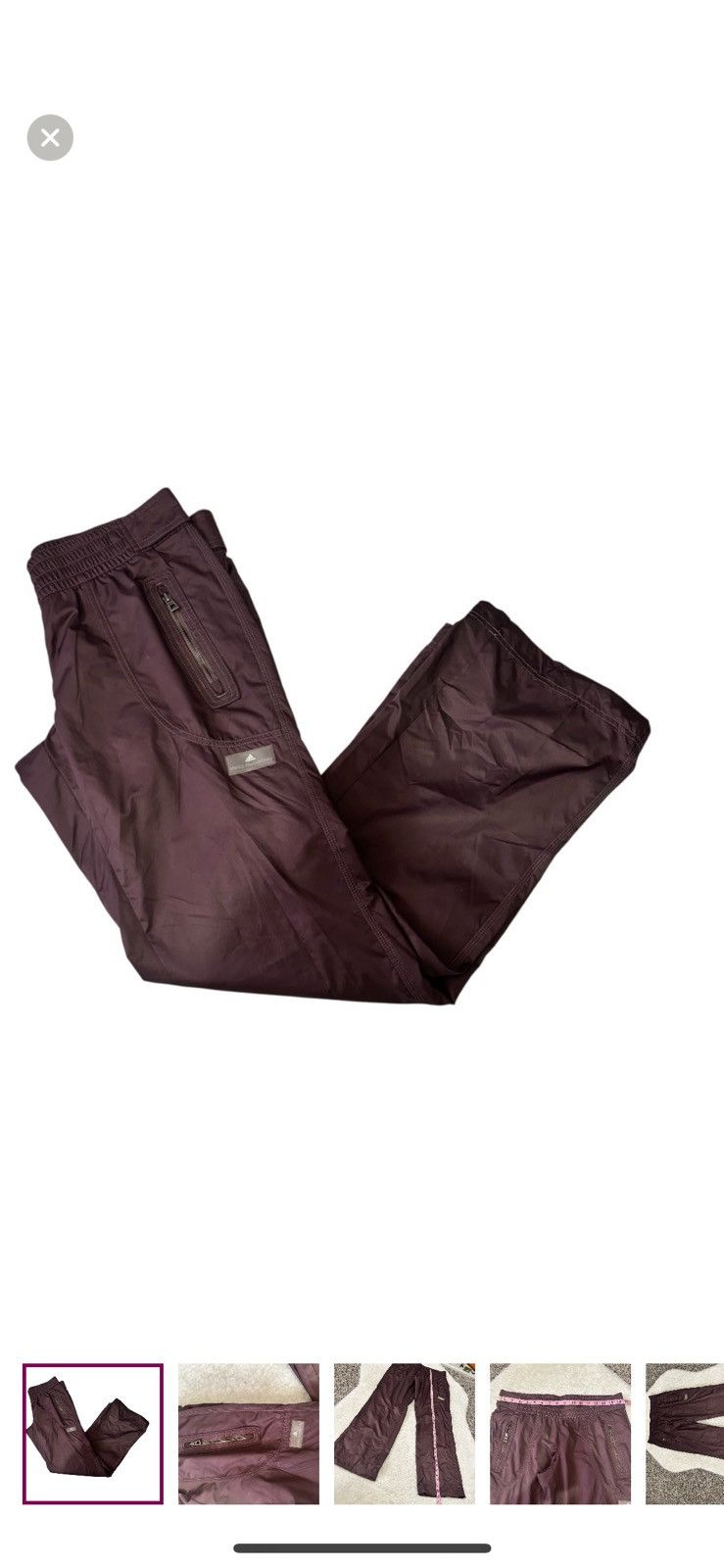 Adidas × Stella McCartney Adidas by Stella McCartney medium windbreaker pants Size 30" / US 8 / IT 44 - 1 Thumbnail