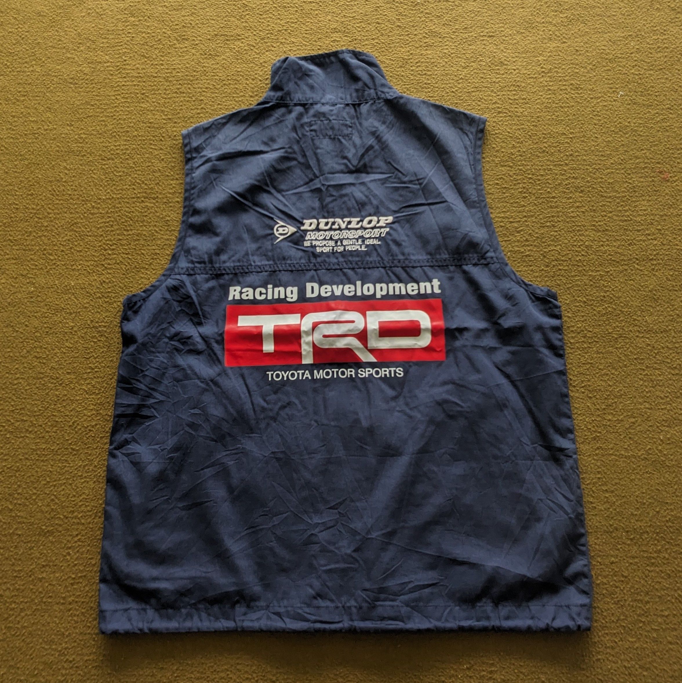Vintage Vintage TRD TOYOTA Motorsports Racing Custom Vests Size US M / EU 48-50 / 2 - 1 Thumbnail