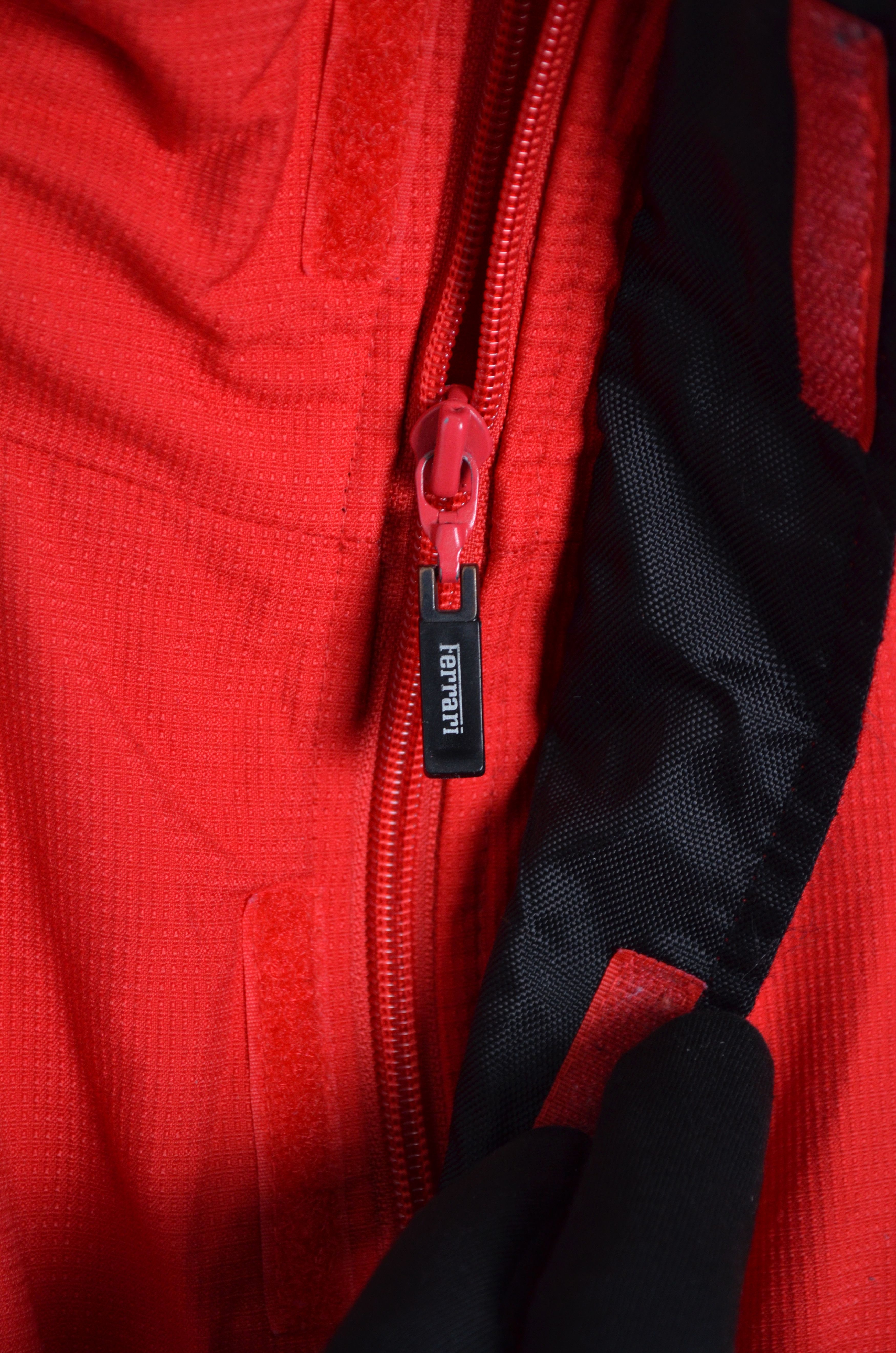 Ferrari Vintage Ferrari Racing Hooded Full Zip Red Logo Jacket XXL Size US XXL / EU 58 / 5 - 10 Thumbnail