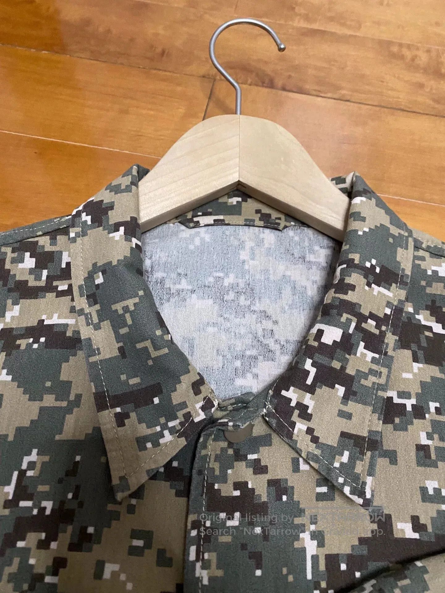 Beams Plus camo military style oversized jacket. Size US L / EU 52-54 / 3 - 5 Thumbnail