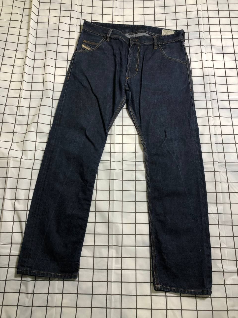 Diesel DIESEL jeans straight leg denim made in Italy men Size US 34 / EU 50 - 1 Thumbnail