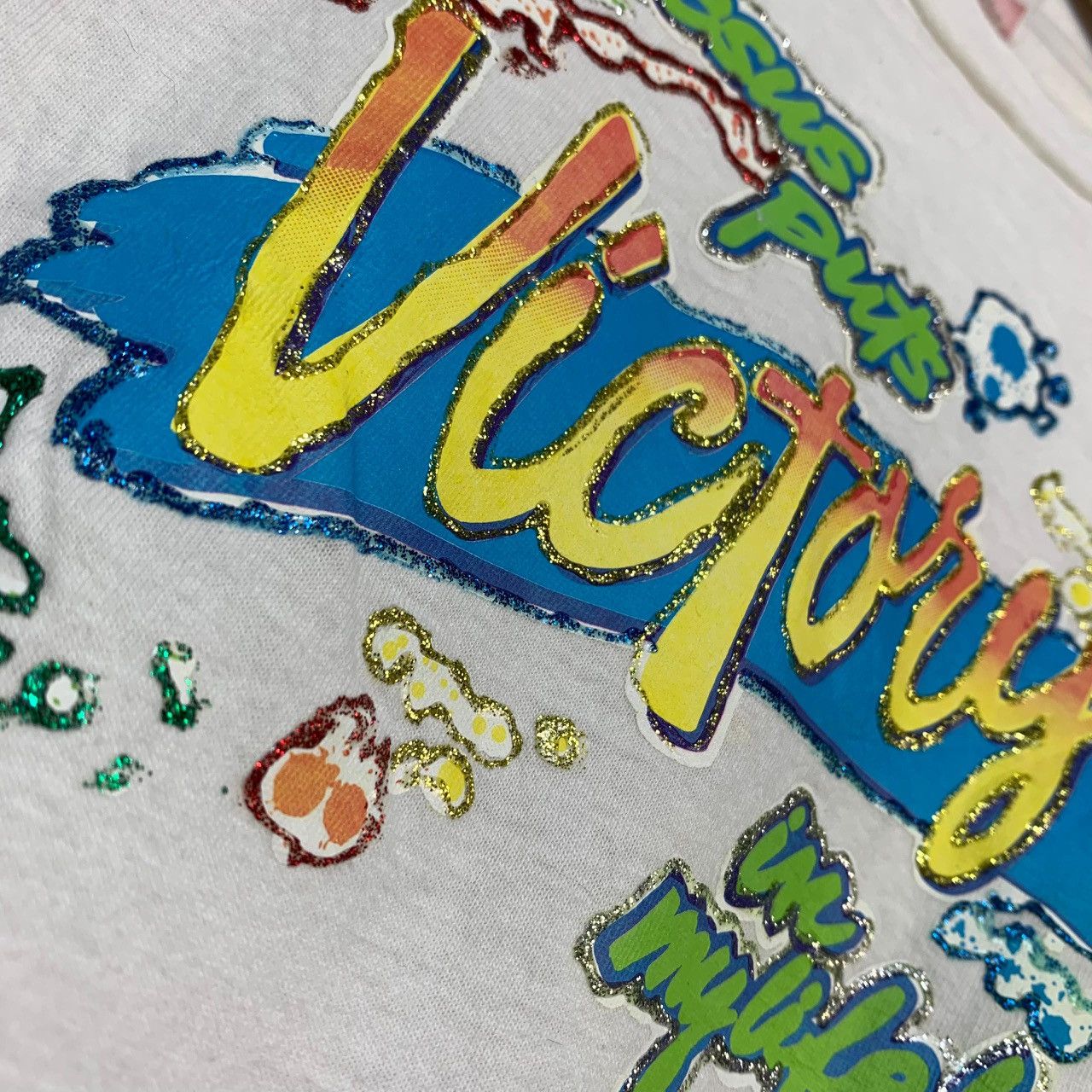 Vintage Vintage 80s/90s 'Jesus Puts Victory In My Life!’ T-Shirt Size US S / EU 44-46 / 1 - 4 Thumbnail