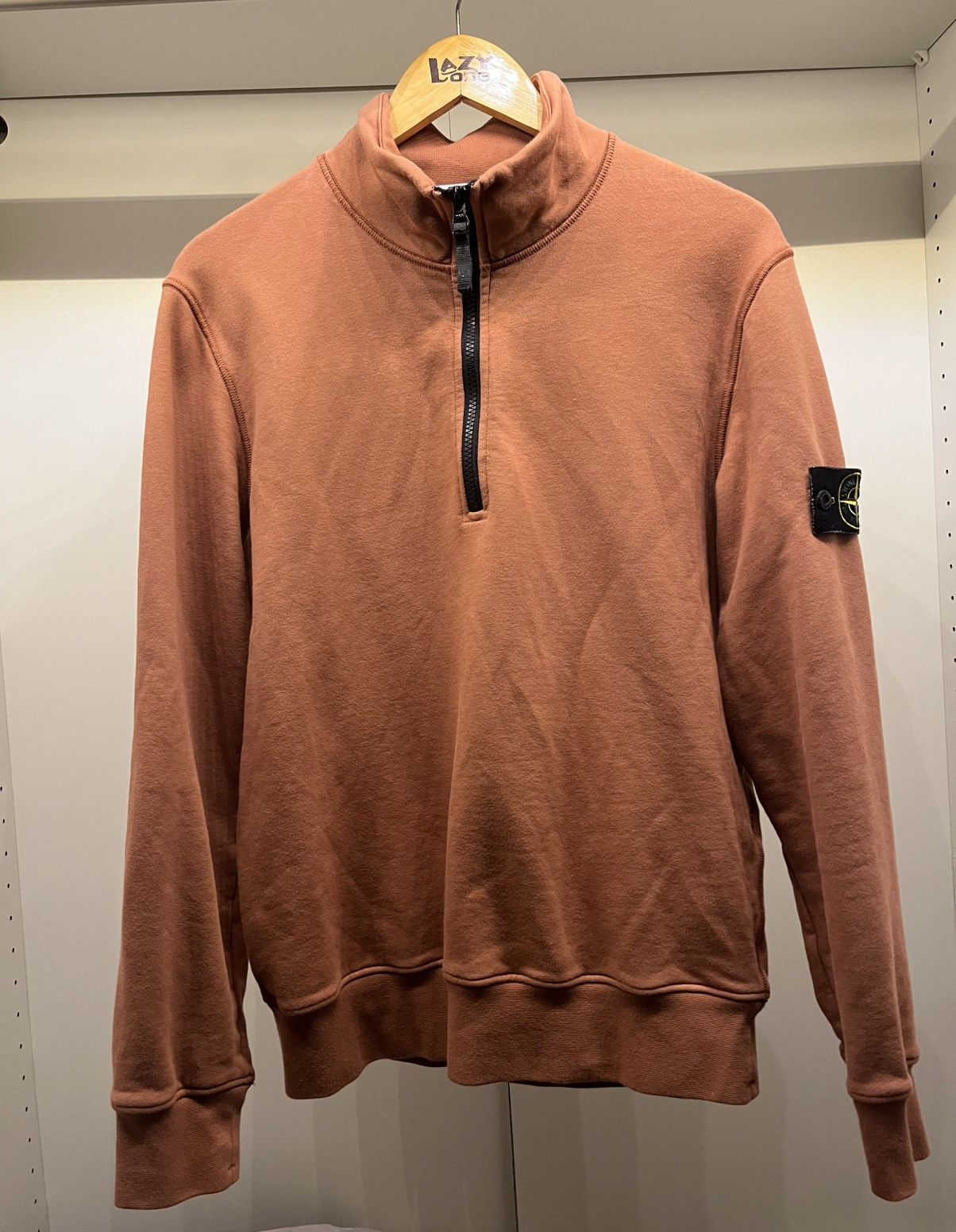 Garment Dyed Half Zip