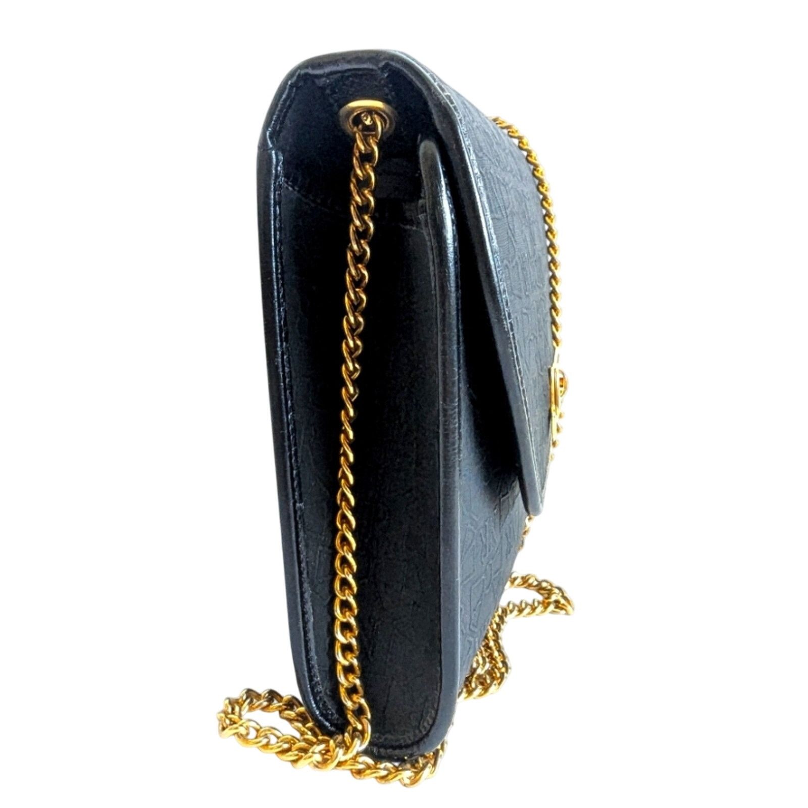 Nina Ricci Nina Ricci Front Flap 90's Vintage Chain Shoulder Bag Size ONE SIZE - 5 Thumbnail