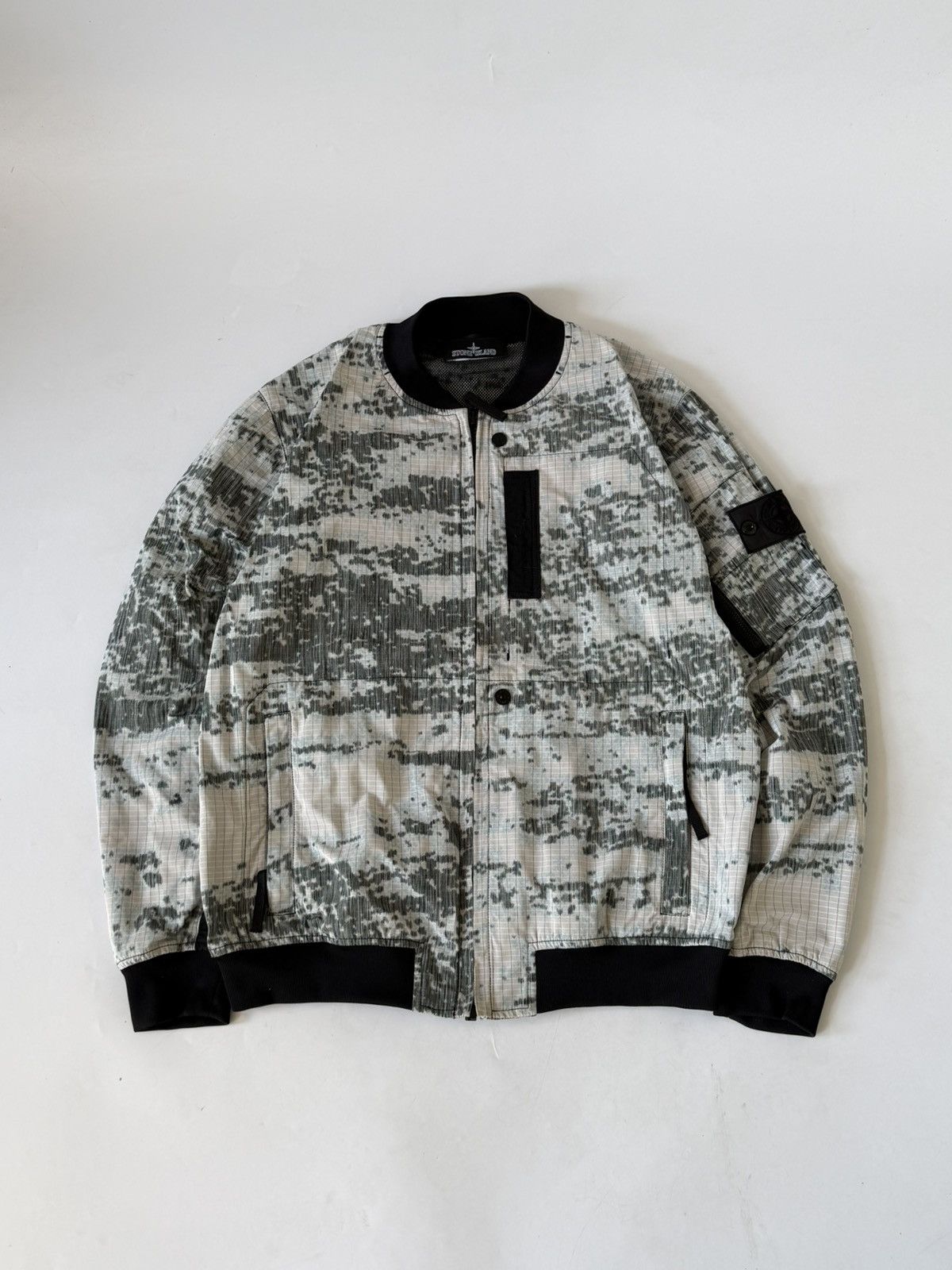 Stone Island Stone Island Shadow Project DPM Marl Zip Bomber Jacket Size US M / EU 48-50 / 2 - 1 Thumbnail