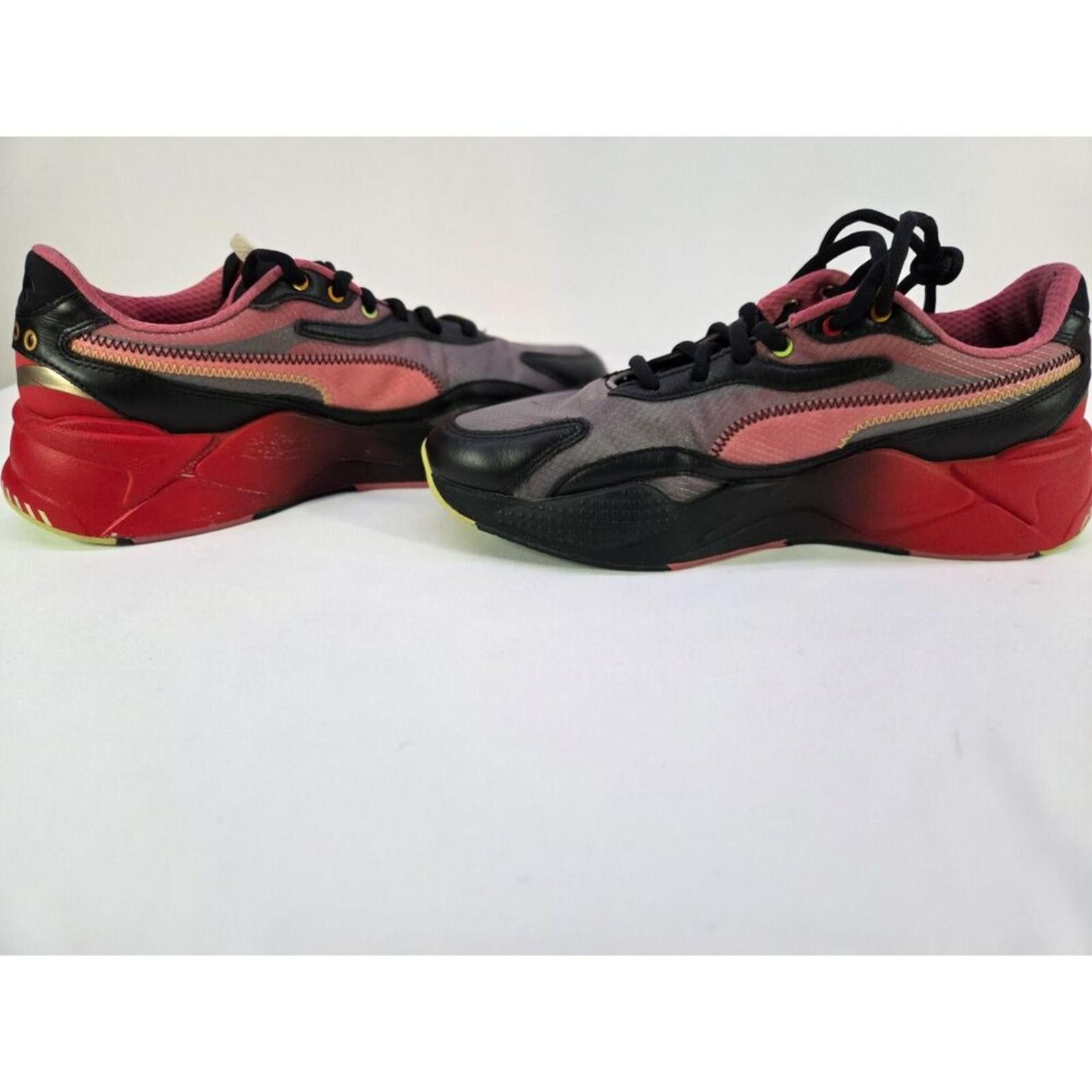 Puma PUMA RS-X3 Sonic Black High Risk Red 374313-01 Men’s 11.5 Size US 11.5 / EU 44-45 - 3 Thumbnail