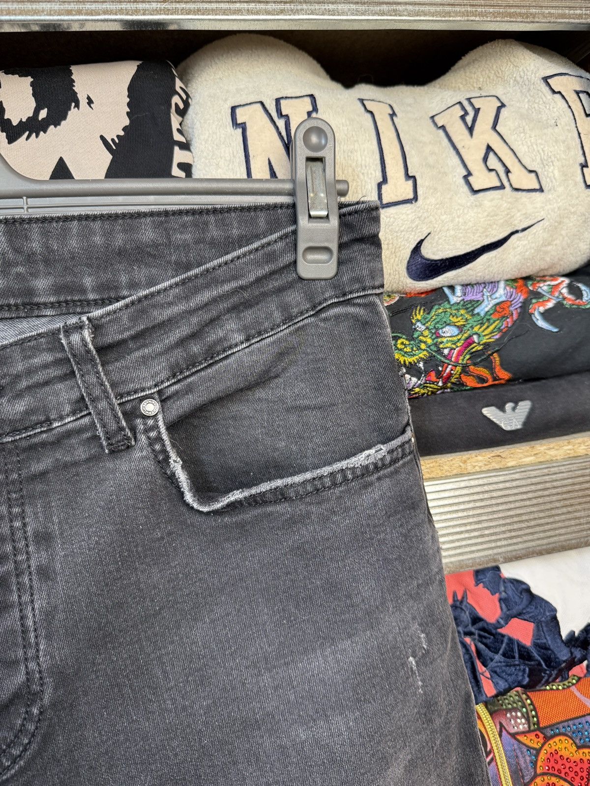 Dolce & Gabbana Vintage Dolce Gabbana Skinny Jeans Flared Slim Avant Garde Size 24" / US 00 / IT 34 - 7 Thumbnail