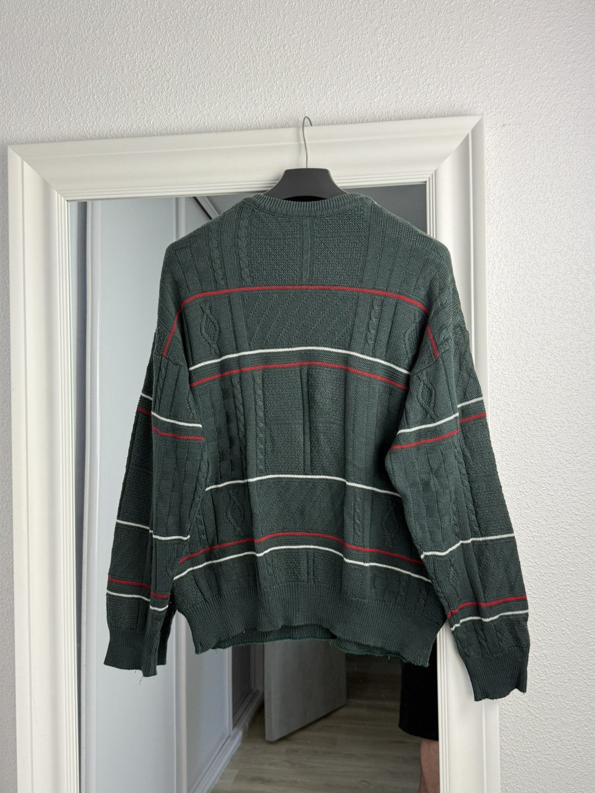Lacoste Vintage Lacoste Wool Sweater Cable Knit Sweater Size: 6 Size US XL / EU 56 / 4 - 11 Thumbnail
