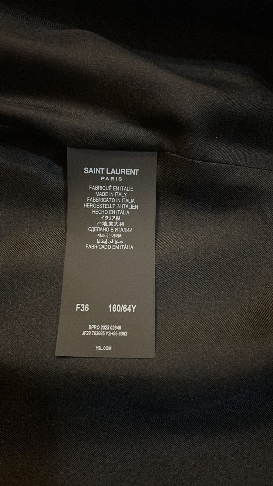 Saint Laurent Paris Saint Laurent Tartan-Check Pencil Skirt size FR 36 Size 26" / US 2 / IT 38 - 6 Thumbnail