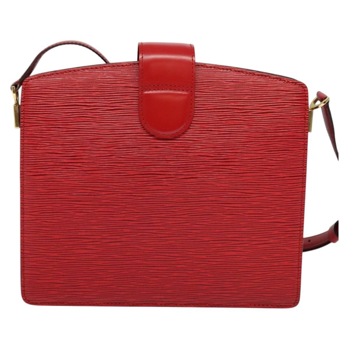Louis Vuitton LOUIS VUITTON Epi Capuchin Shoulder Bag Red M52347 Size ONE SIZE - 2 Thumbnail