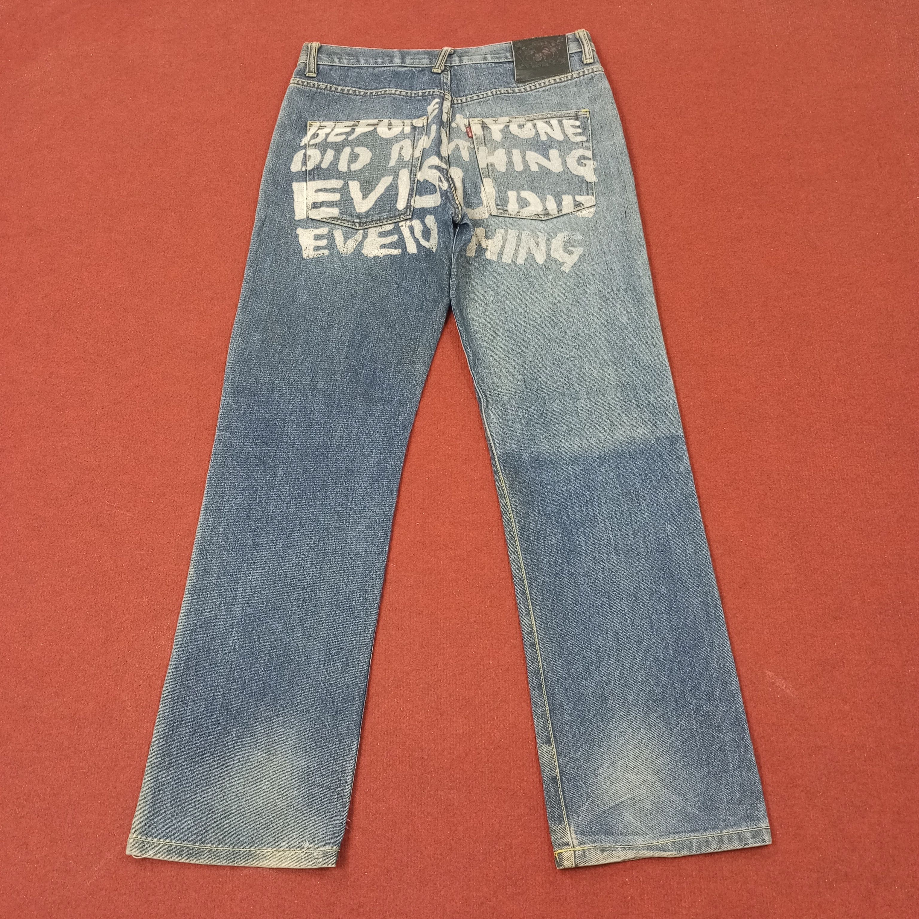 Japanese Brand Evisu X Doraemon Japanese Brand Custom Daicock Jeans c244n25 Size US 32 / EU 48 - 1 Thumbnail