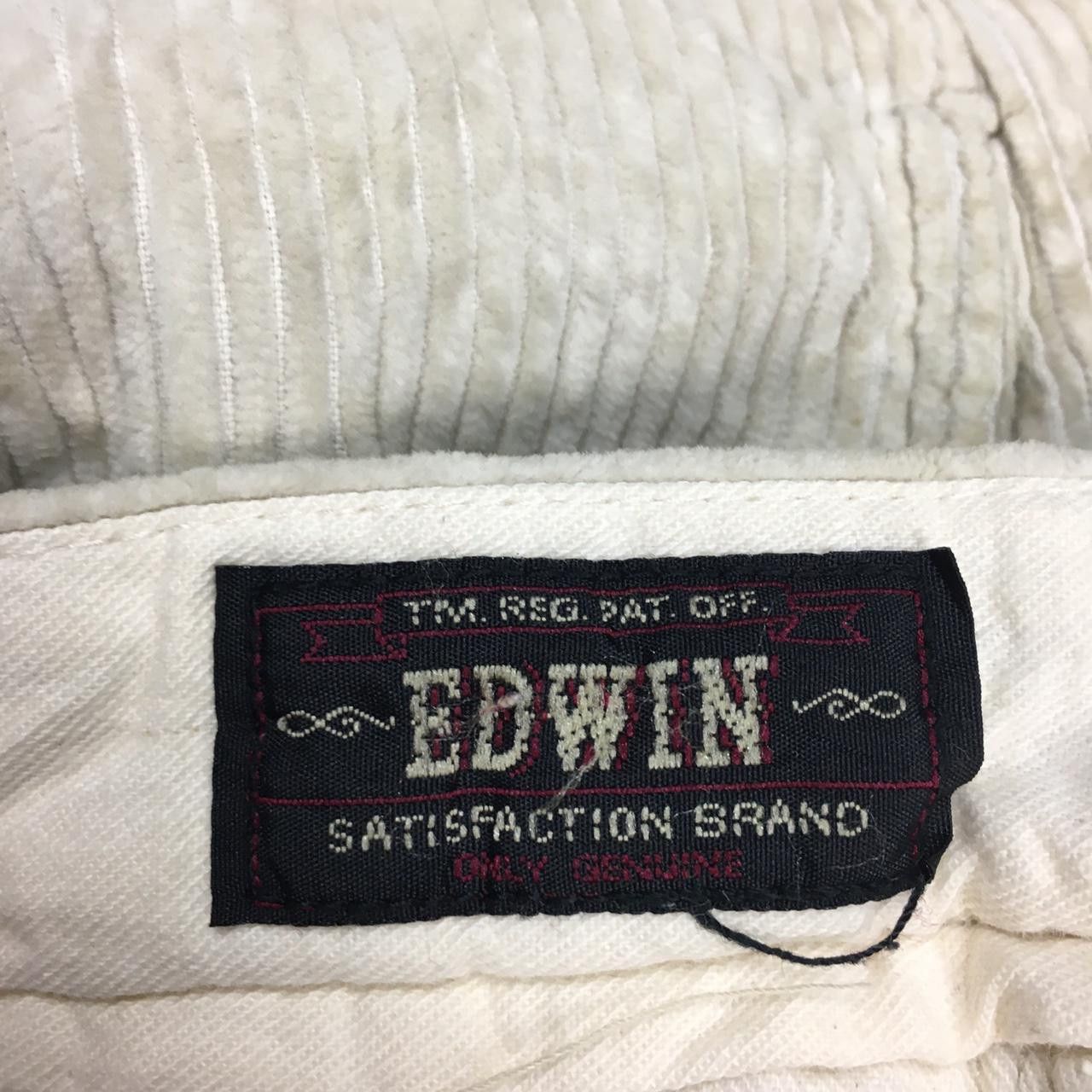 Edwin Vtg EDWIN Corduroy Straight Casual Trousers Streetwear Size US 36 / EU 52 - 4 Thumbnail