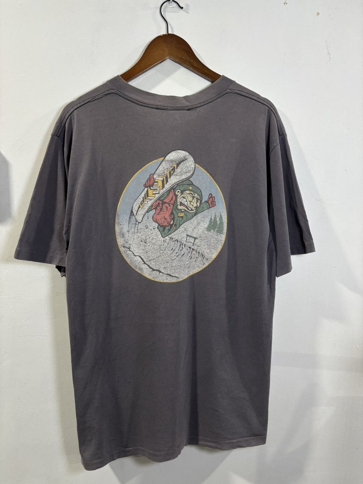 Vintage Vintage Sims Snowboard Tshirt Size US L / EU 52-54 / 3 - 1 Thumbnail