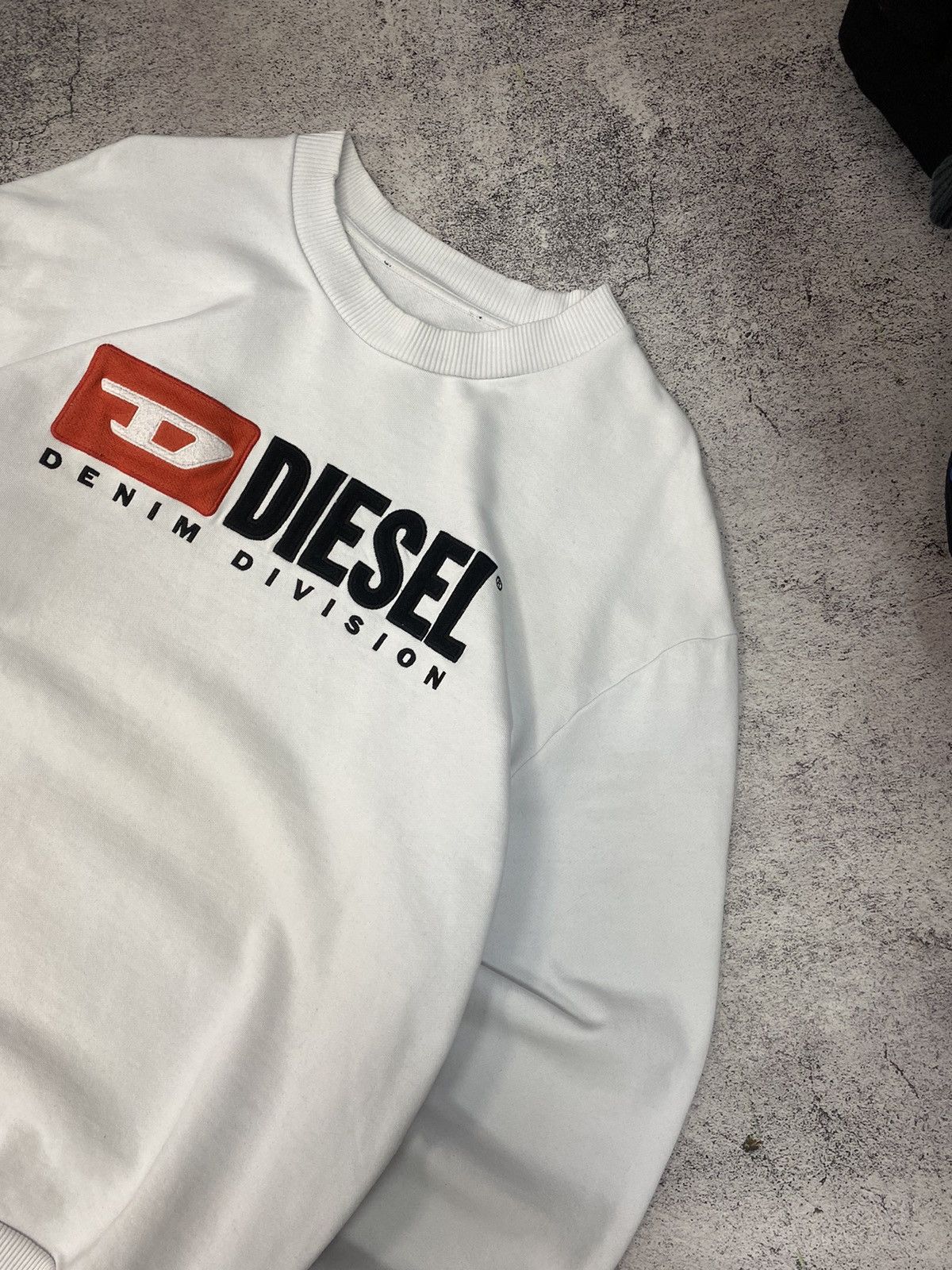 Diesel × Japanese Brand × Vintage Diesel vintage sweatshirt big logo y2k Size US L / EU 52-54 / 3 - 4 Thumbnail