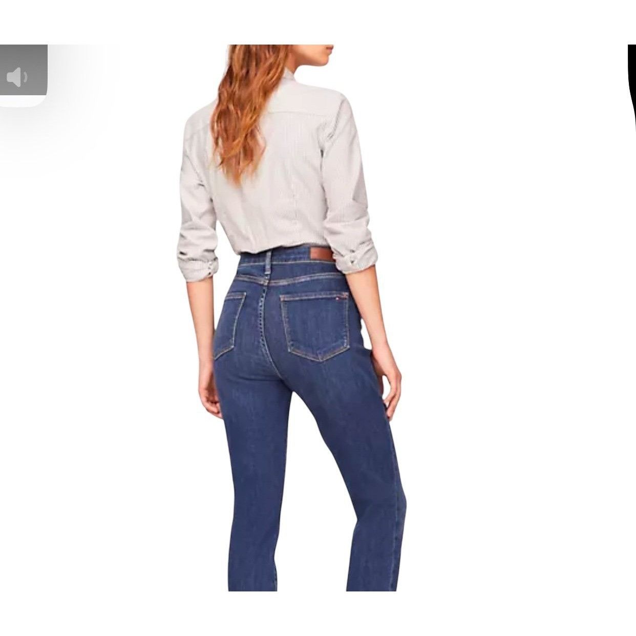 Tommy Hilfiger Tommy HilfigerHigh-Rise Dark Wash Skinny Jean size 2 ( 26) n Size 26" / US 2 / IT 38 - 3 Thumbnail