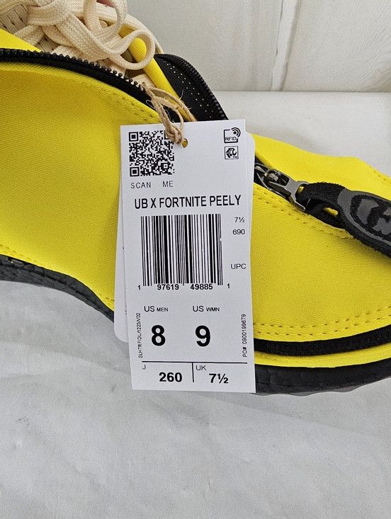 Adidas Adidas x Fortnite Peely UltraBoost Sneaker Limited Edition 8 Size US 8 / EU 41 - 12 Thumbnail