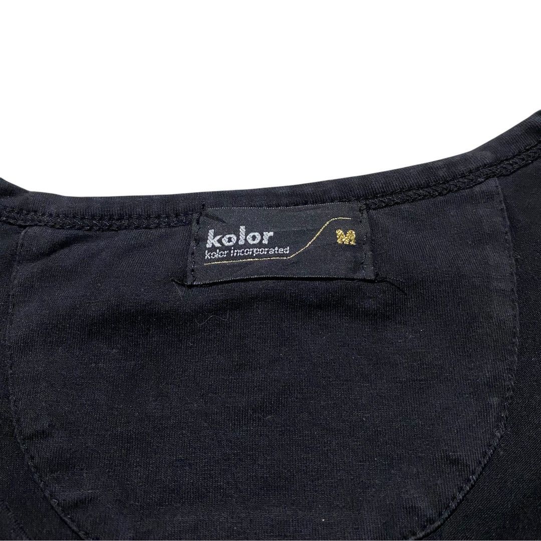 Kolor Kolor japan skull outline safety pins black tee Size S / US 4 / IT 40 - 3 Thumbnail