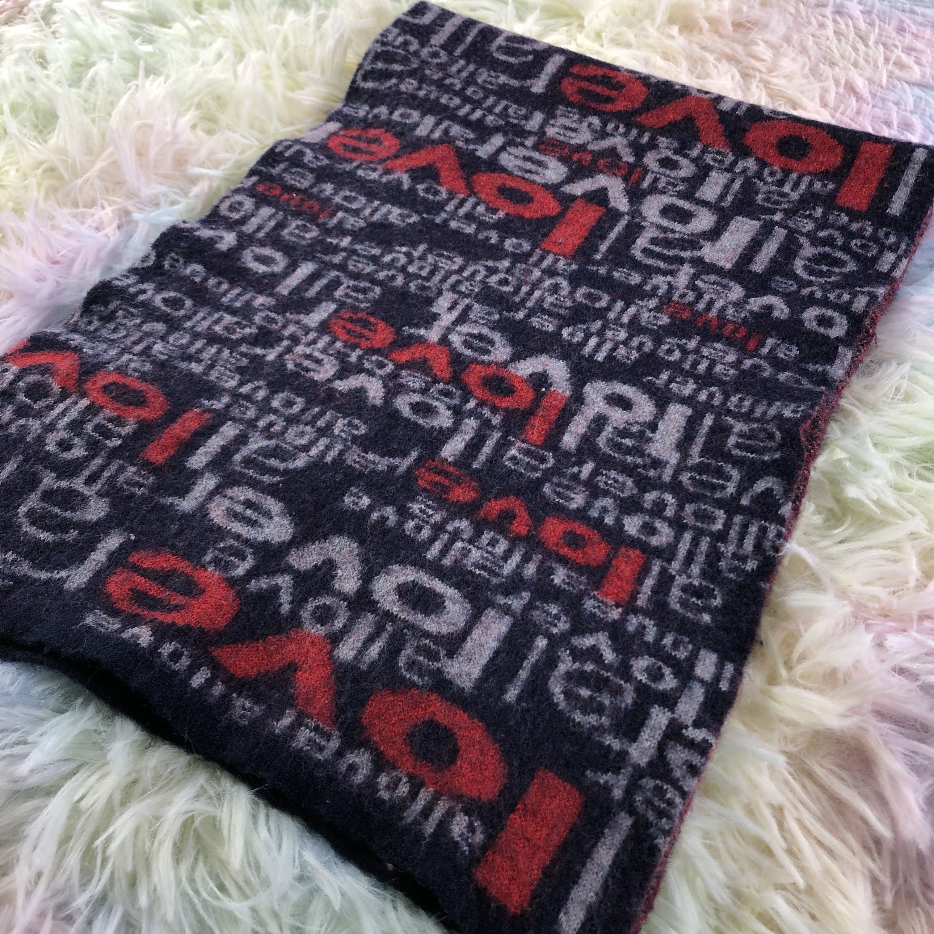 Vintage Moschino Scarf / Muffler / Neckwear - KM491 Size ONE SIZE - 3 Thumbnail