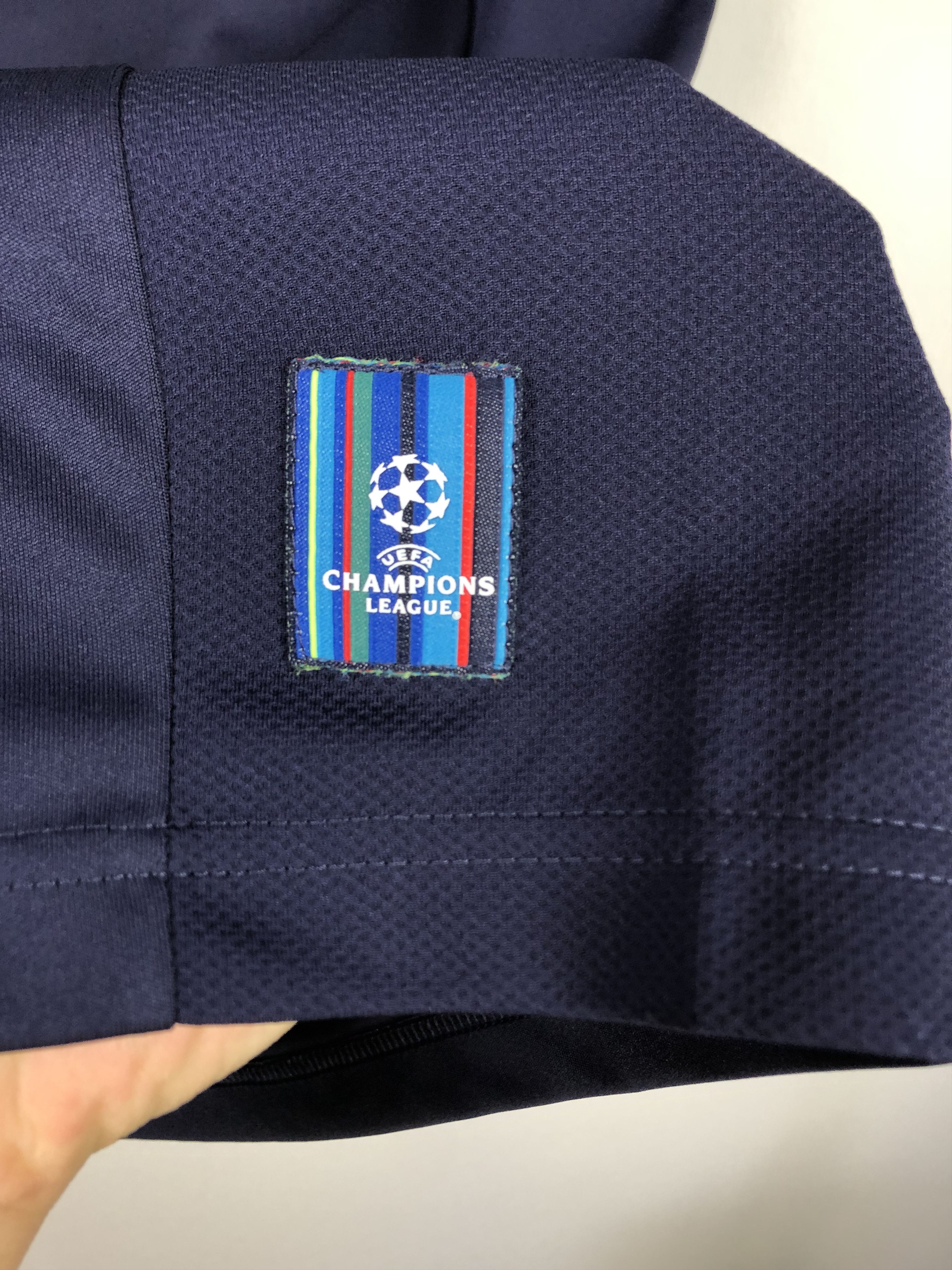 Adidas Adidas Blue Champions League Shirt Football Mens Soccer Rare Size US S / EU 44-46 / 1 - 4 Thumbnail