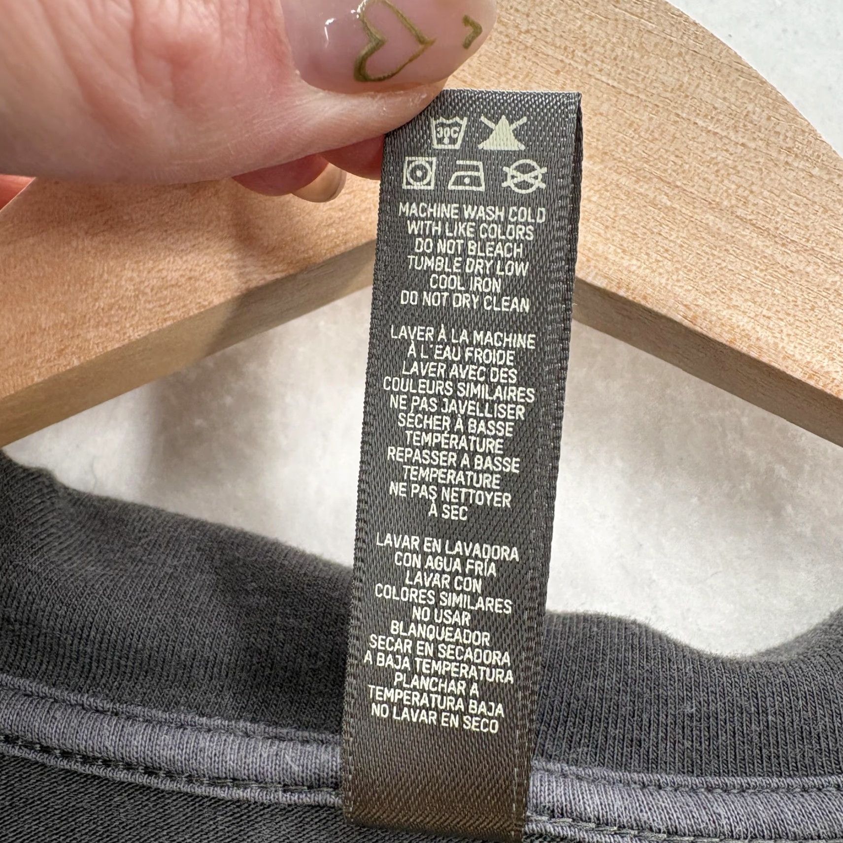 SKIMS SKIMS Cotton Fleece Classic Full Zip Hoodie Sweatshirt Gray 2X Oversized Womens Size XXL / US 16-18 / IT 52-54 - 6 Thumbnail