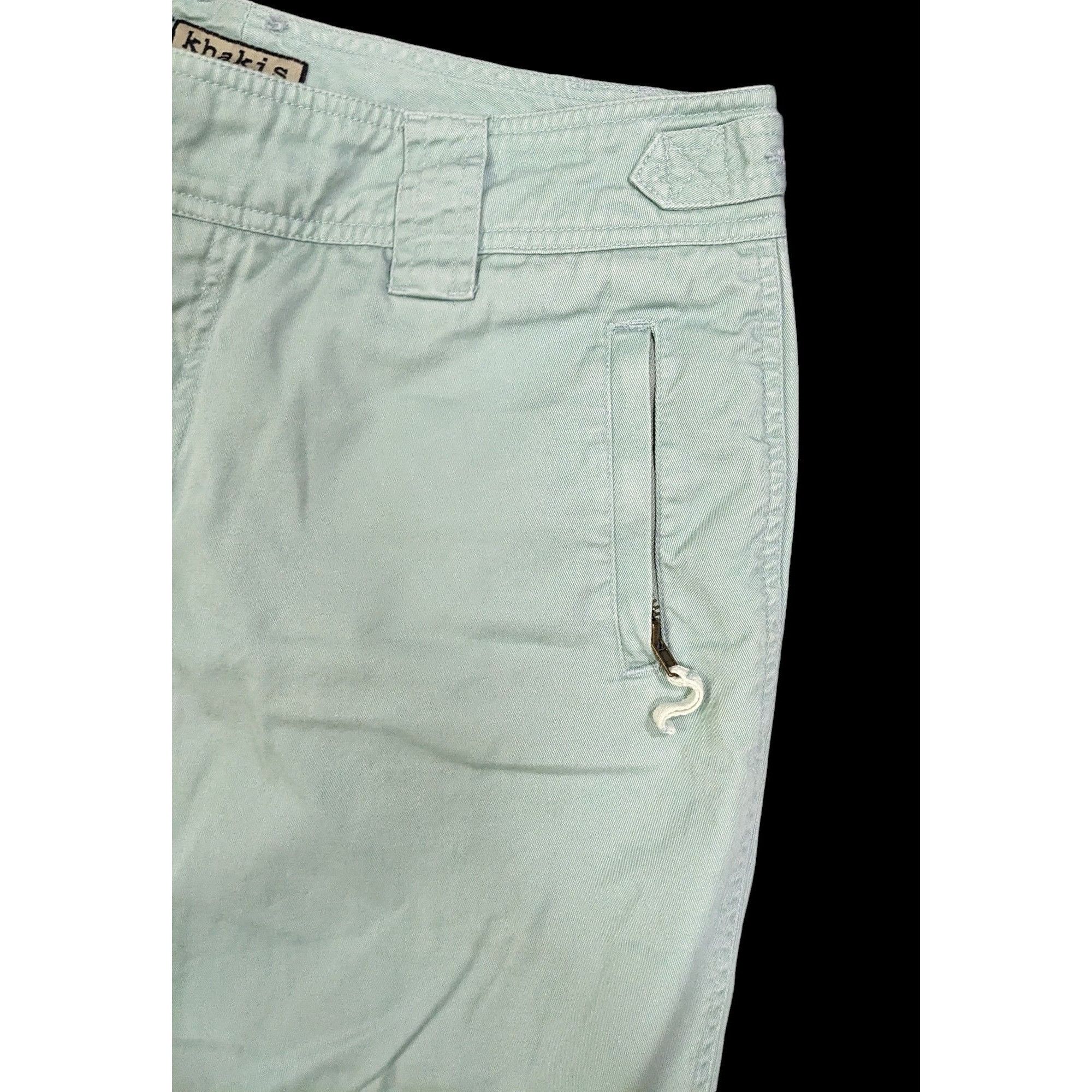 Other Preppy Mint Green Capris by Khakis International Design Size 32" / US 10 / IT 46 - 6 Thumbnail