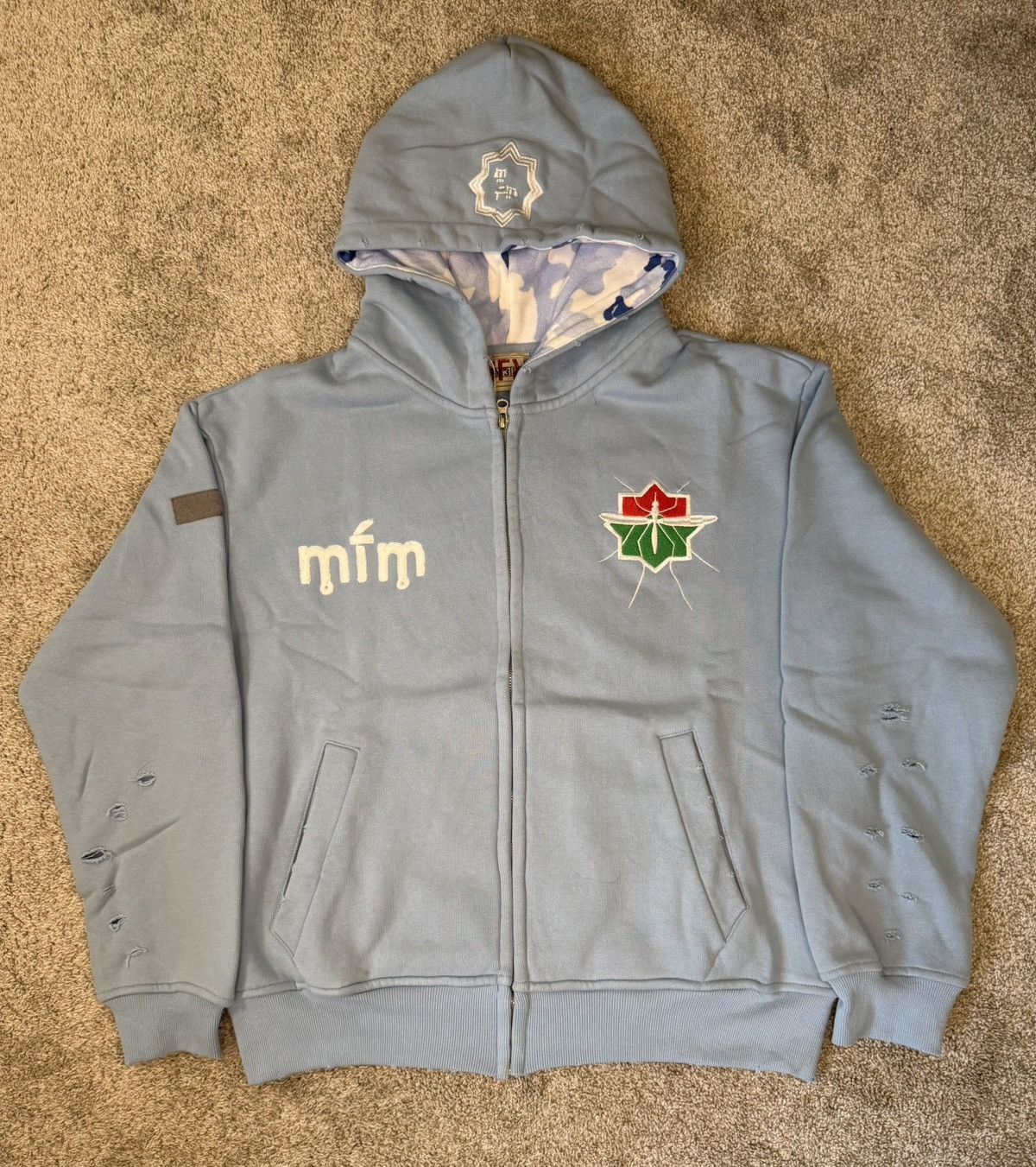 murd333r.fm Murd333r FM Special Ops Zip Up Hoodie (Militia Winter) Size US M / EU 48-50 / 2 - 1 Thumbnail
