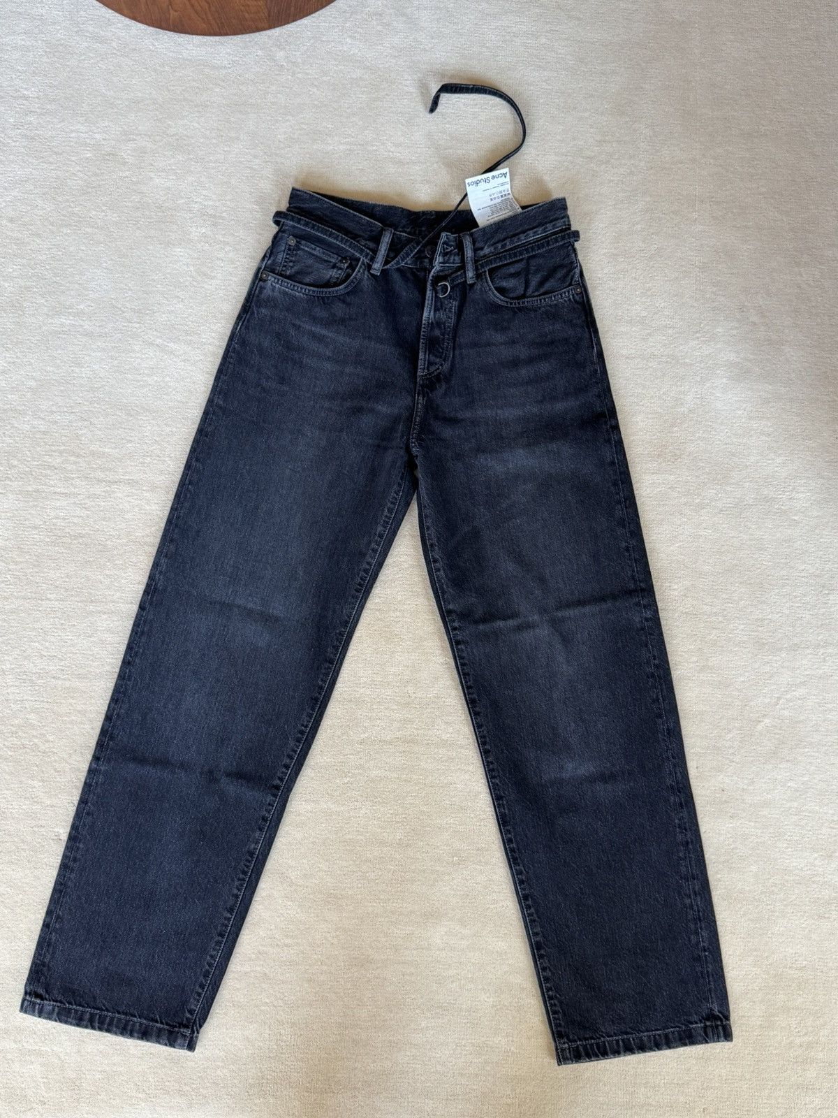 Acne Studios Acne Studios 1991 Toj Vintage Black Size US 27 - 2 Thumbnail