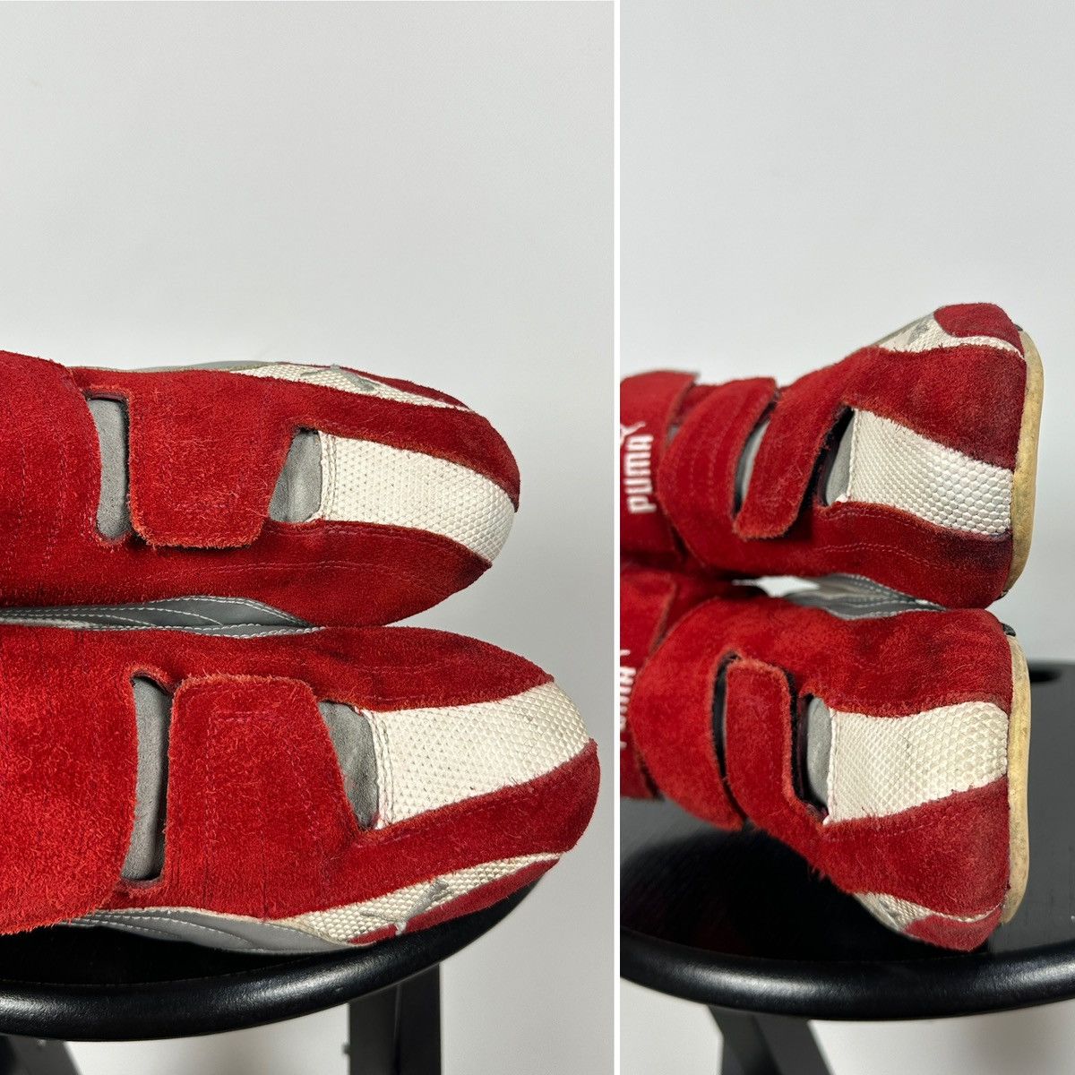 Puma Vintage Puma F1 KartCat SpeedCat Red Suede Sneakers Size US 10 / EU 43 - 21 Thumbnail