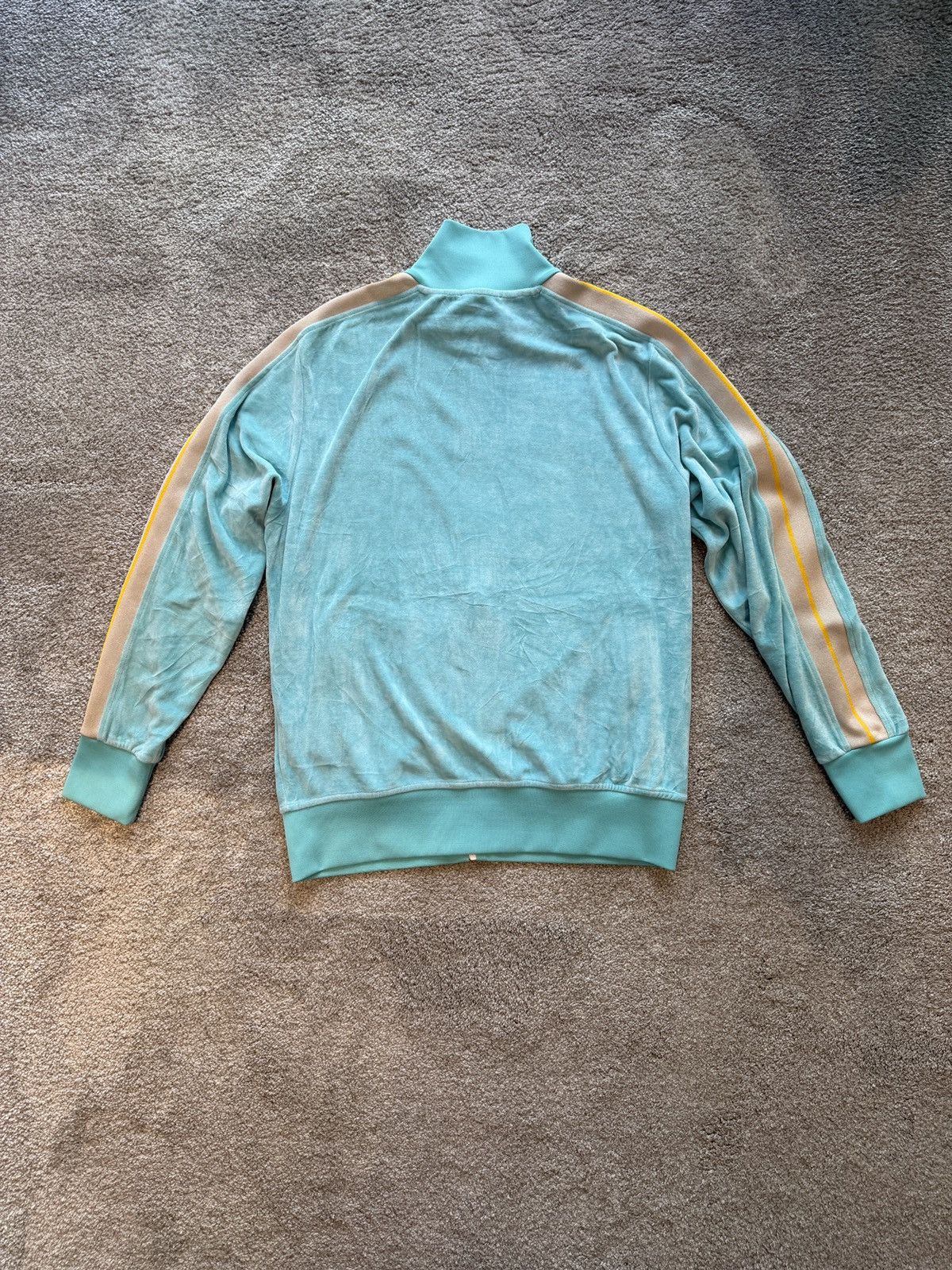 Palm Angels Palm Angels - velour track jacket Size US XL / EU 56 / 4 - 2 Thumbnail