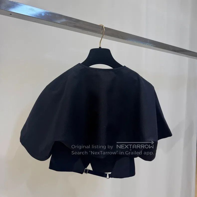 Hermes Hermes Short Wool Jacket with Vest Style Size XS / US 0-2 / IT 36-38 - 4 Thumbnail