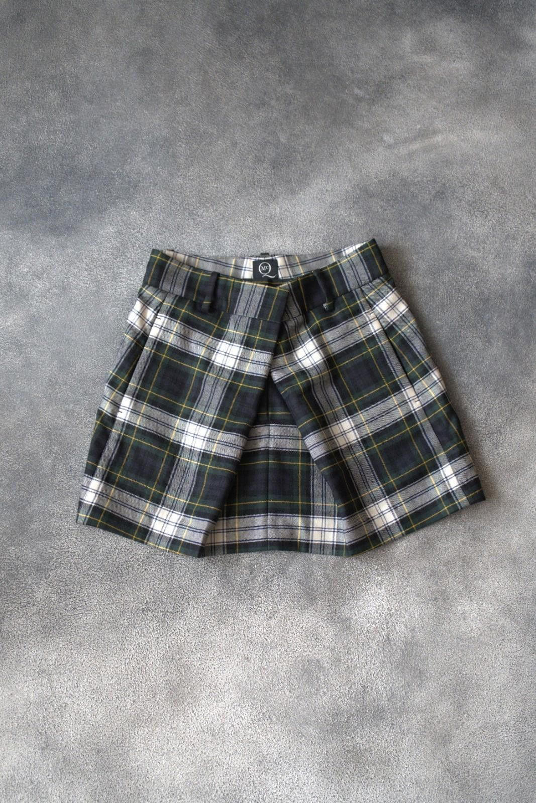 Alexander McQueen Alexander McQueen Wool Tartan Plaid Pleat Rupert Skirt Size 28" / US 6 / IT 42 - 2 Thumbnail
