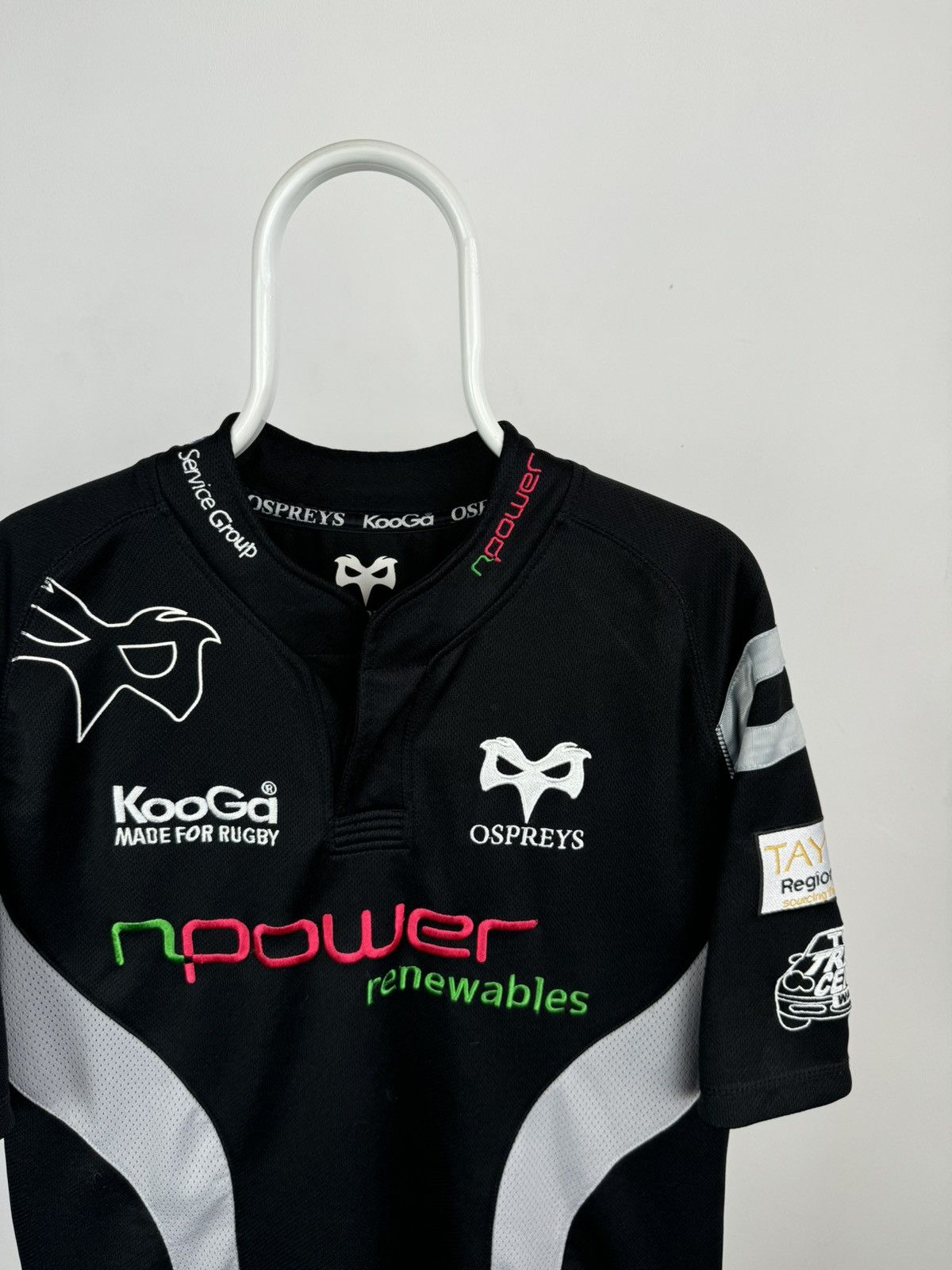 Vintage Vintage 2007/08 KooGa Ospreys Rugby Home Union Jersey Size US M / EU 48-50 / 2 - 2 Thumbnail