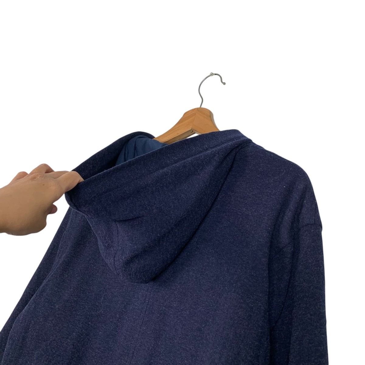 Japanese Brand BEQUEM Made in Japan Hoodie Jacket #2377-C106 Size US L / EU 52-54 / 3 - 9 Thumbnail