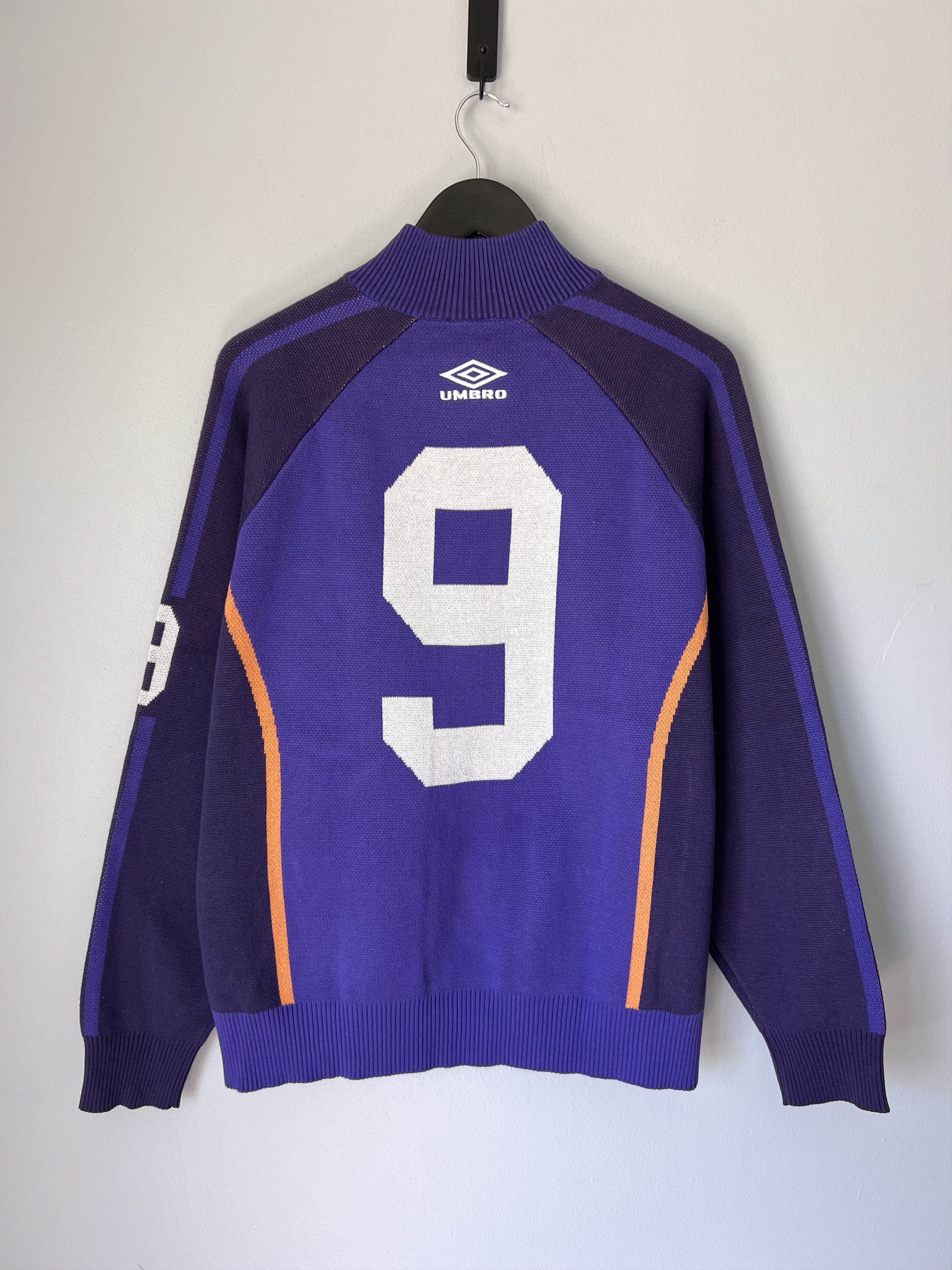 Supreme × Umbro Supreme Umbro Zip Up Sweater in Purple Size US XL / EU 56 / 4 - 4 Thumbnail