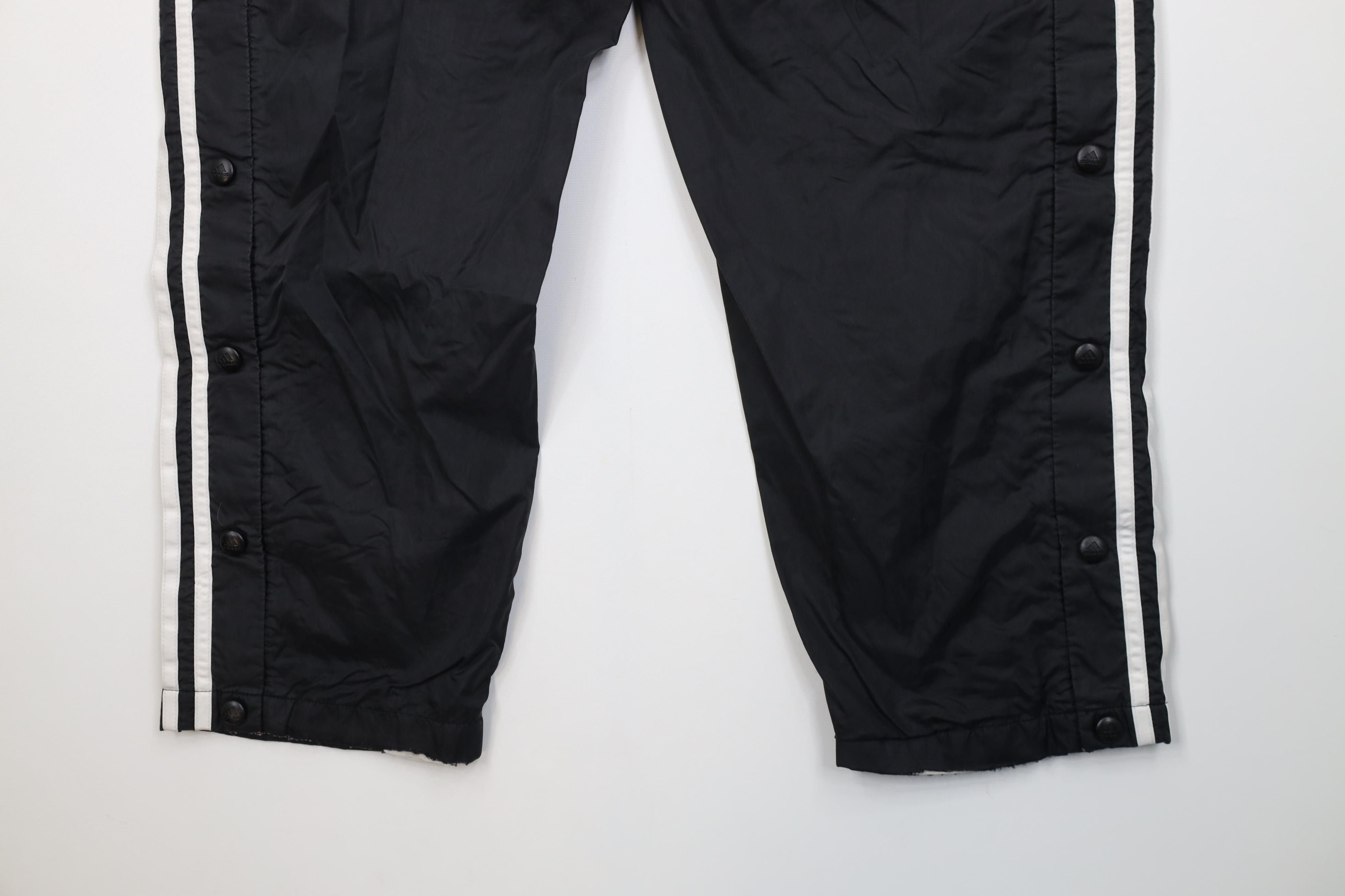 Adidas Vintage Y2K 2001 Adidas Tearaway Windbreaker Pants Black Size US 34 / EU 50 - 15 Thumbnail