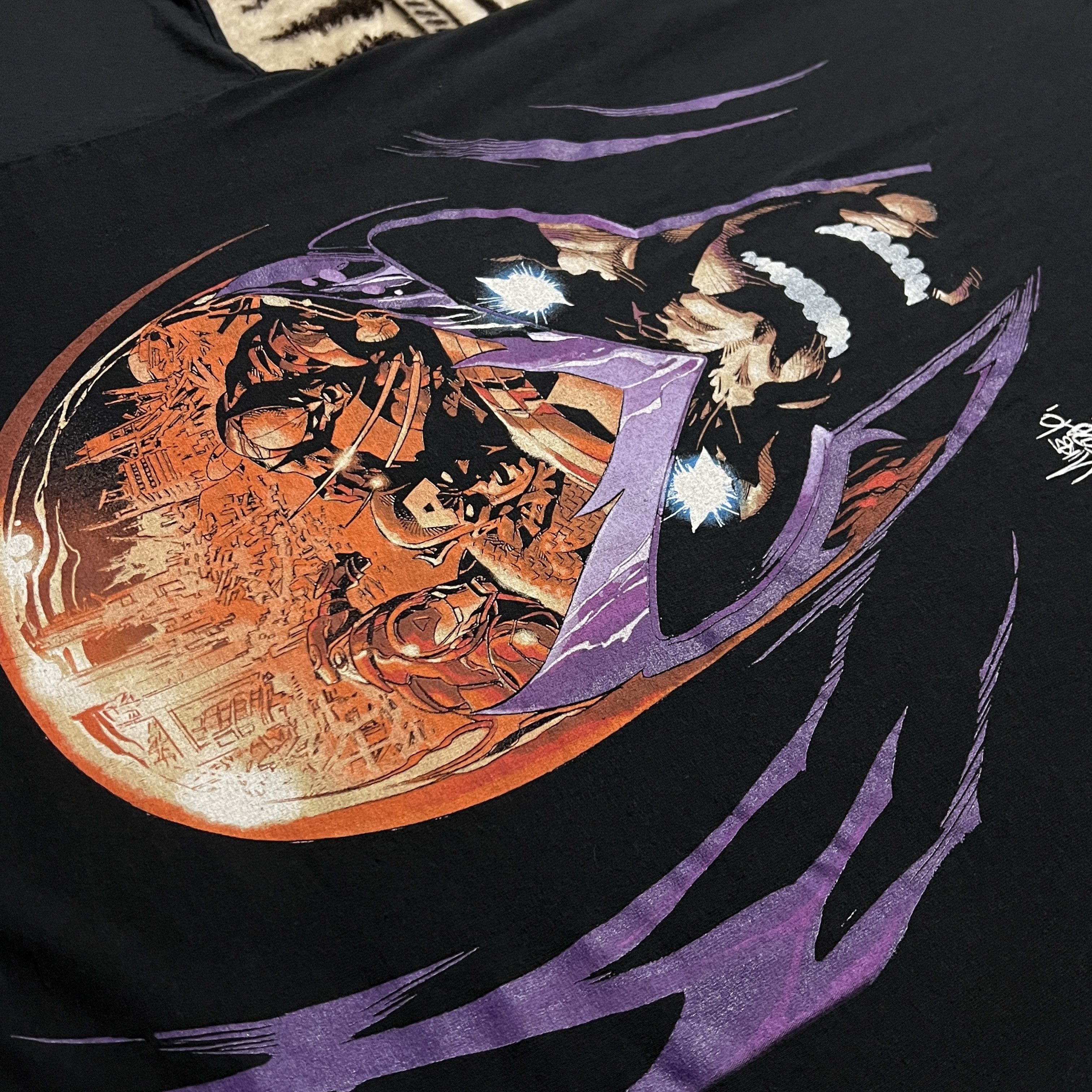 Mad Engine × Vintage Vintage Mad Engine Magneto Shirt Mens Large Marvel Xmen Size US L / EU 52-54 / 3 - 9 Thumbnail